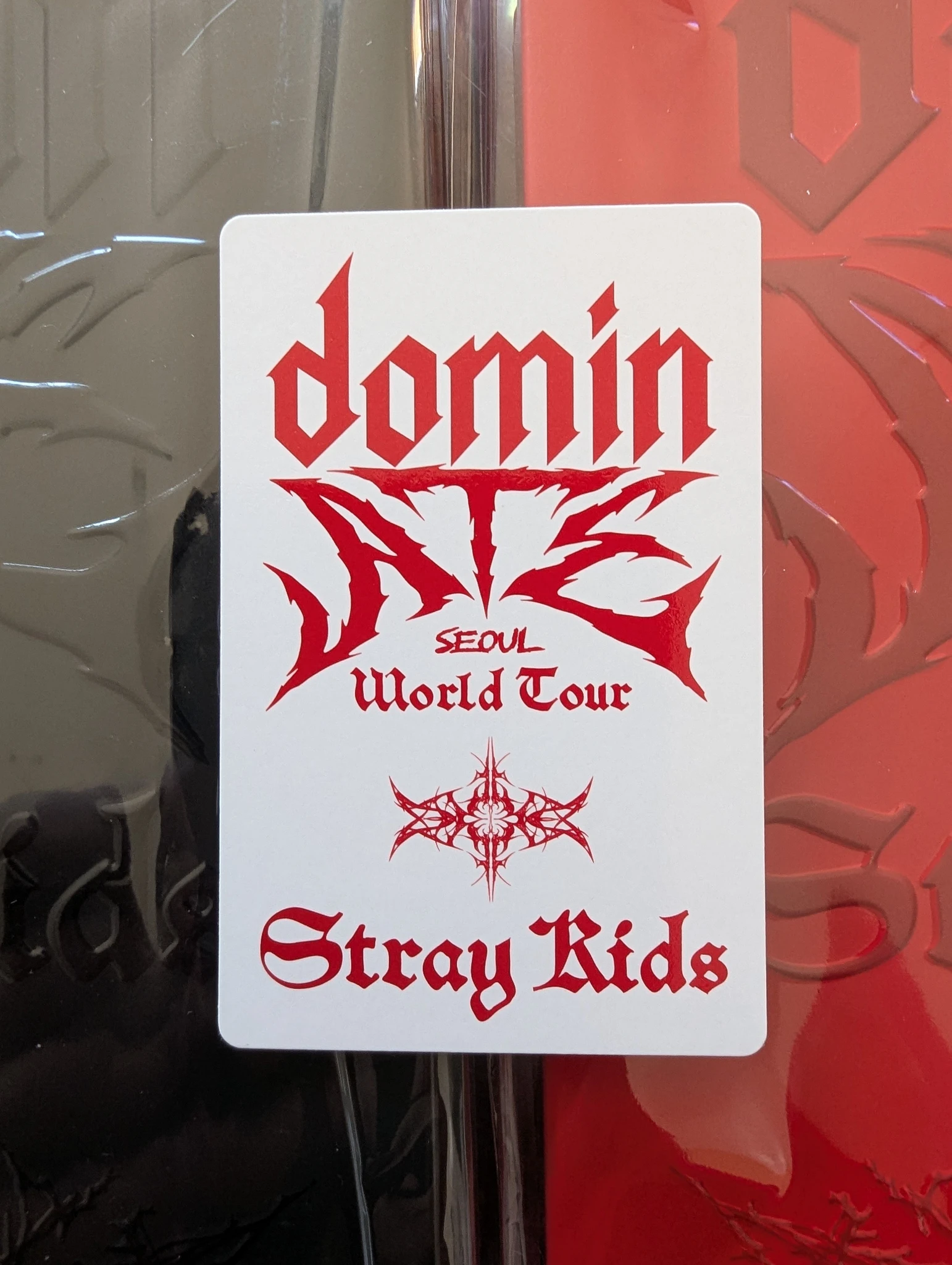 Stray Kids I.N Stray Kids - I.N - <dominATE SEOUL>  DVD & BLU-RAY Other pre-order benefit (pob) photocard set listing photo 2