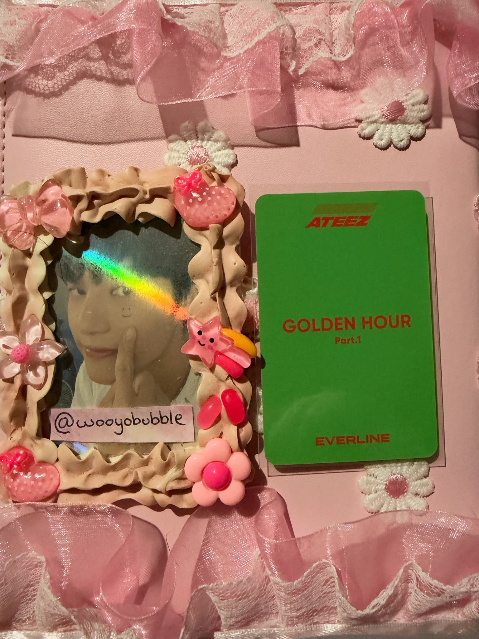 ATEEZ Wooyoung ATEEZ - Wooyoung - Golden Hour : Part.1 Album lucky draw listing photo 2