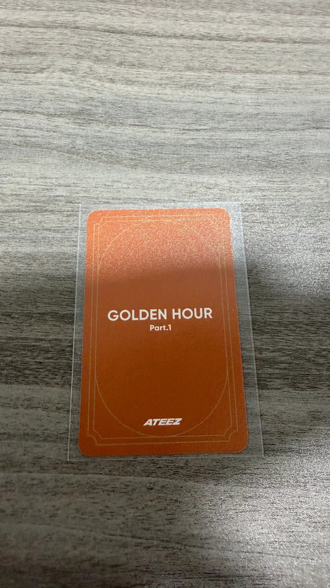 ATEEZ Seonghwa ATEEZ - Seonghwa - Golden Hour : Part.1 Album platform ver. image card listing photo 2