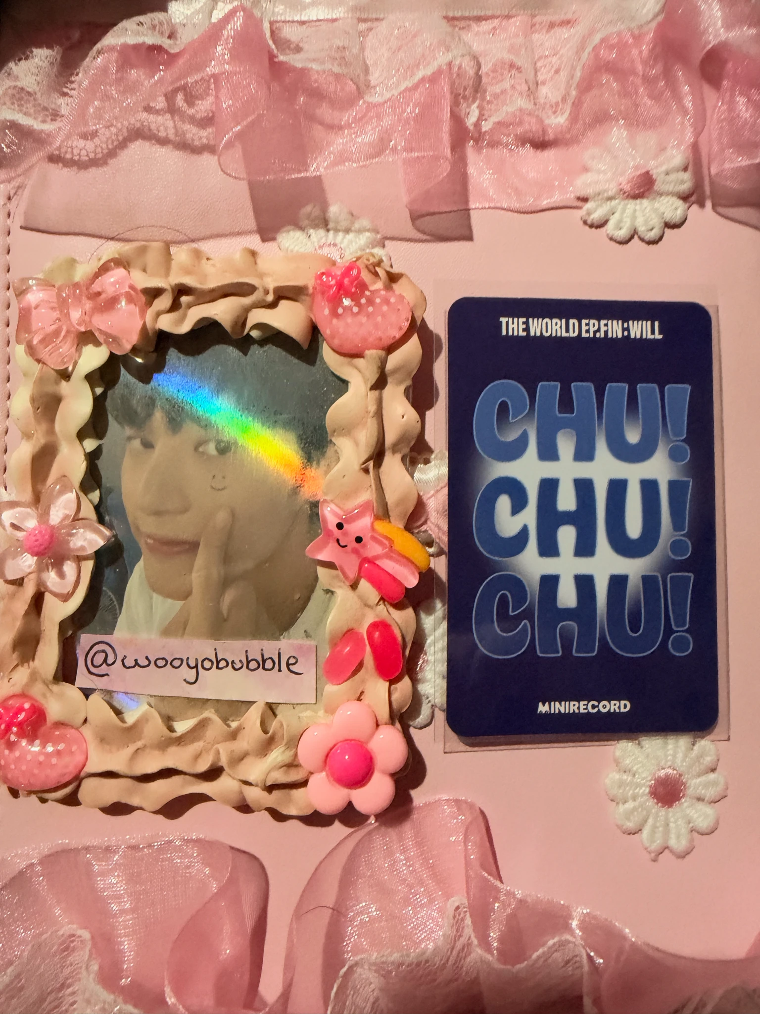ATEEZ Wooyoung ATEEZ - Wooyoung - THE WORLD EP.FIN: WILL Album chu video call fansign minirecord listing photo 2