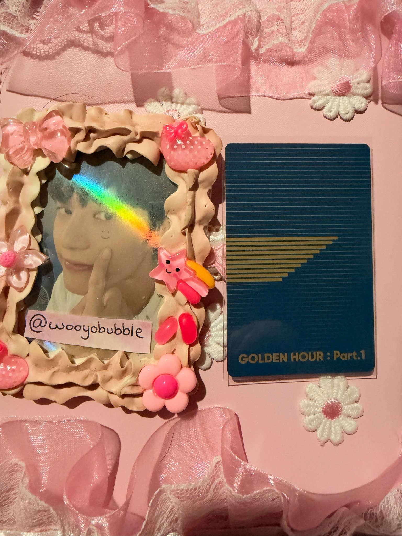 ATEEZ Wooyoung ATEEZ - Wooyoung - Golden Hour : Part.1 Album album photocard BLUE HOUR Z ver. listing photo 2
