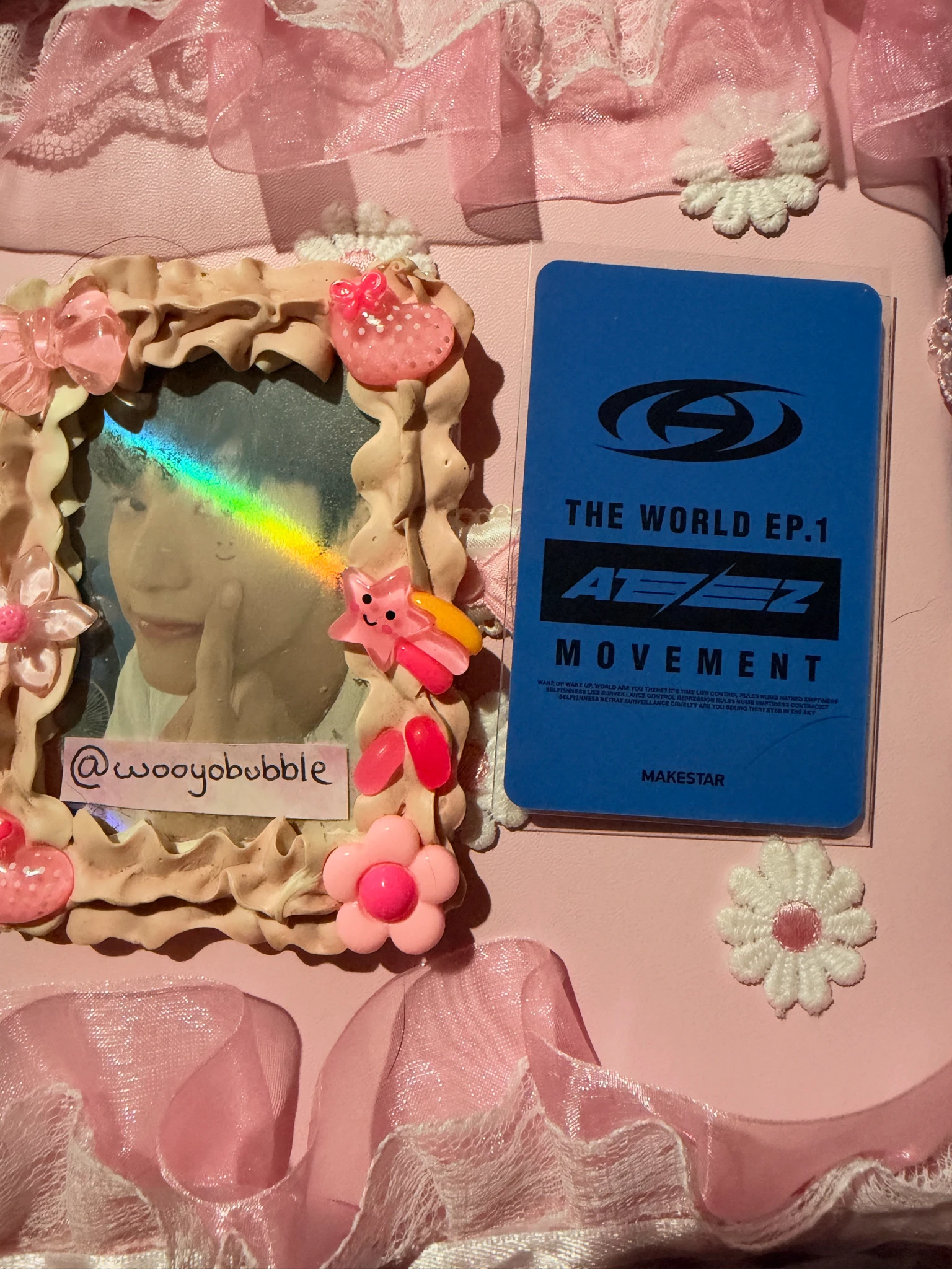 ATEEZ Wooyoung ATEEZ - Wooyoung - THE WORLD EP.1 : MOVEMENT Album makestar purchase benefit listing photo 2