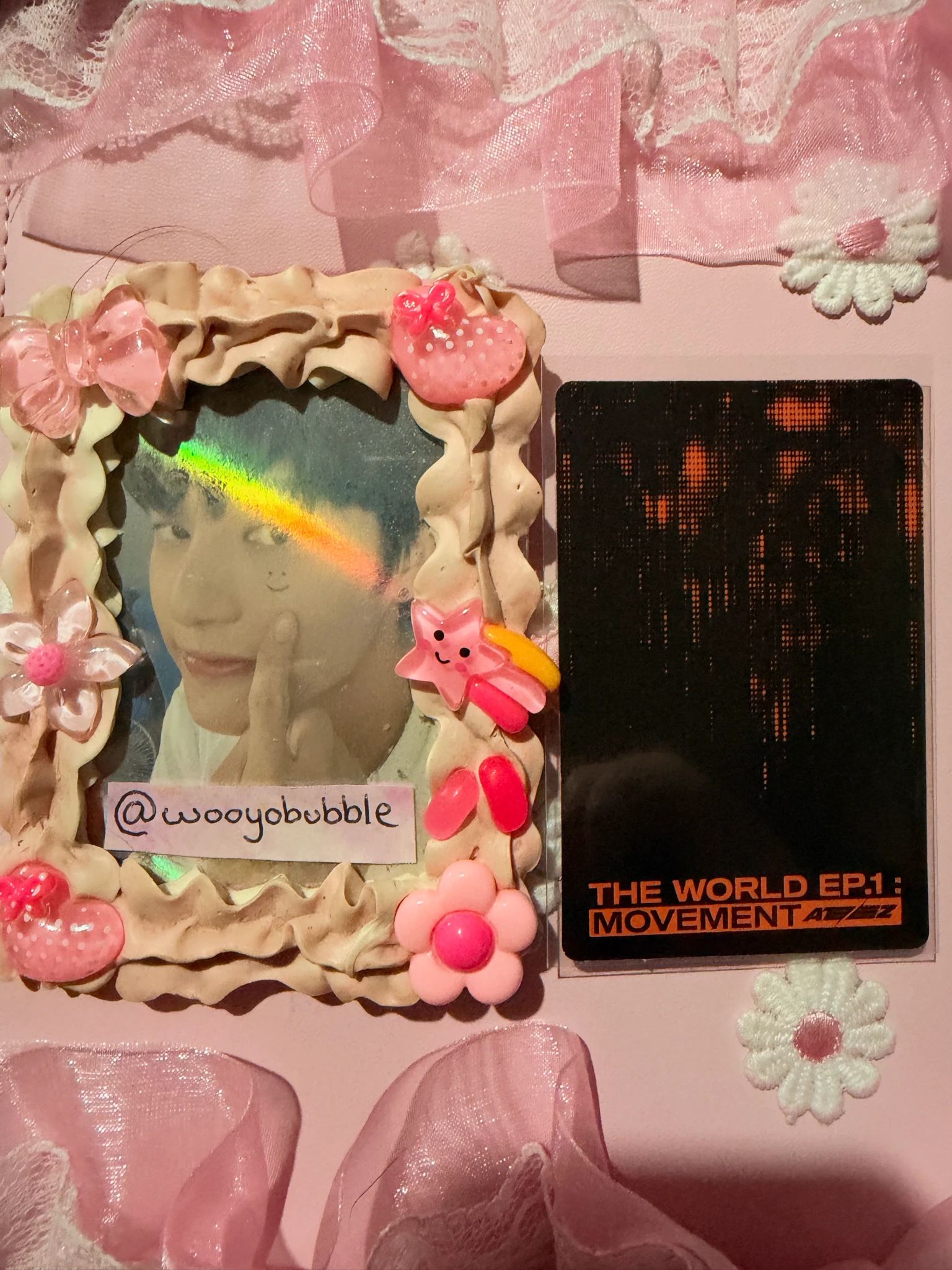 ATEEZ Wooyoung ATEEZ - Wooyoung - THE WORLD EP.1 : MOVEMENT Album album photocard digipack version listing photo 2