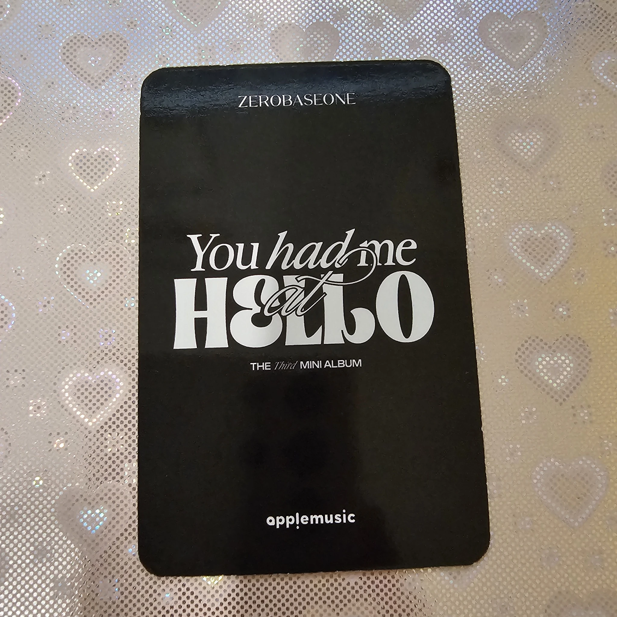 ZEROBASEONE Gyuvin ZEROBASEONE - Gyuvin - You had me at HELLO Album pre-order benefit (pob) apple music listing photo 2