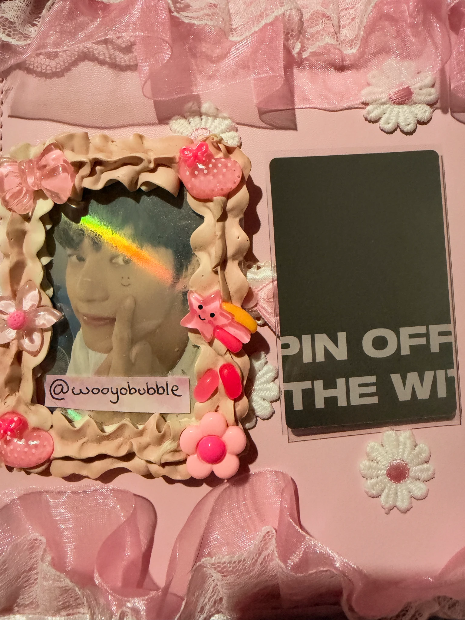 ATEEZ Wooyoung ATEEZ - Wooyoung - SPIN OFF : FROM THE WITNESS Album album photocard A version version 2 listing photo 2