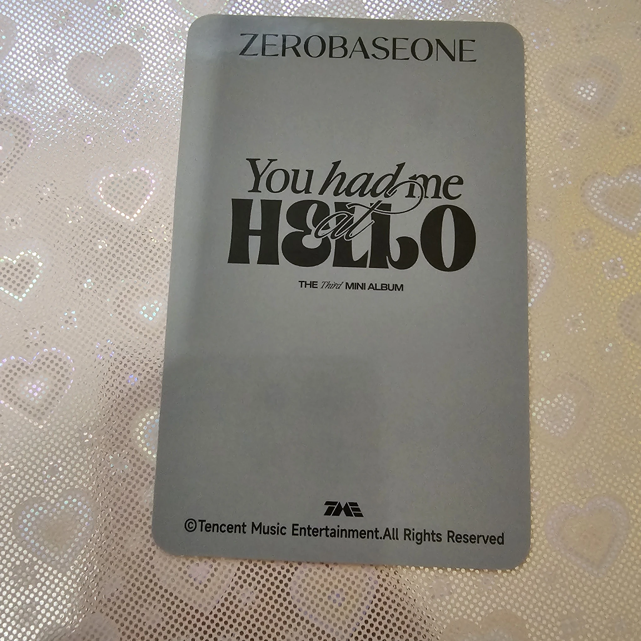 ZEROBASEONE Jiwoong ZEROBASEONE - Jiwoong - You had me at HELLO Album qq music china 2 star listing photo 2