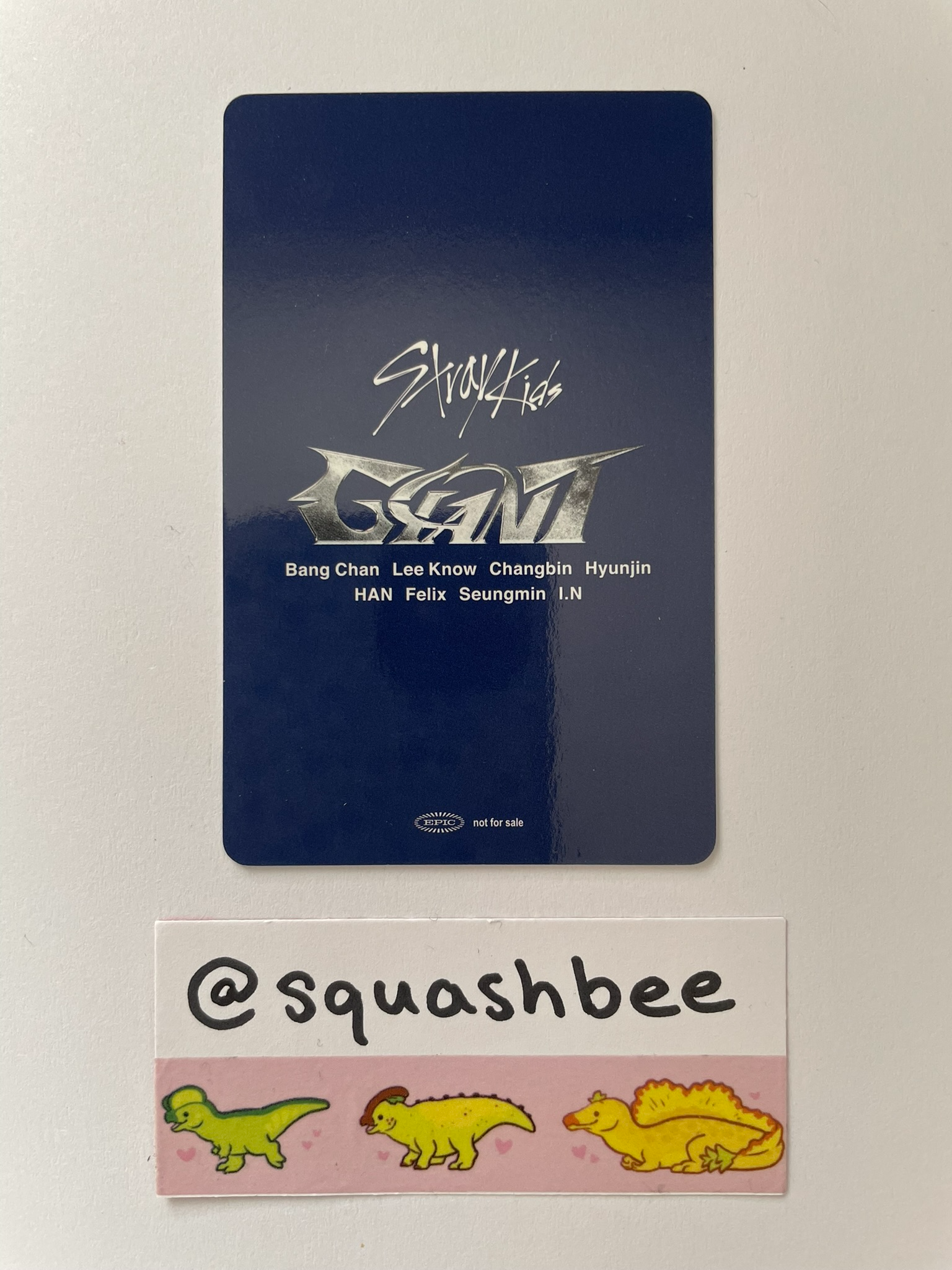 Stray Kids Bang Chan Stray Kids - Bang Chan - DominATE World Tour Event venue-limited purchase benefit tokyo B version giant listing photo 2