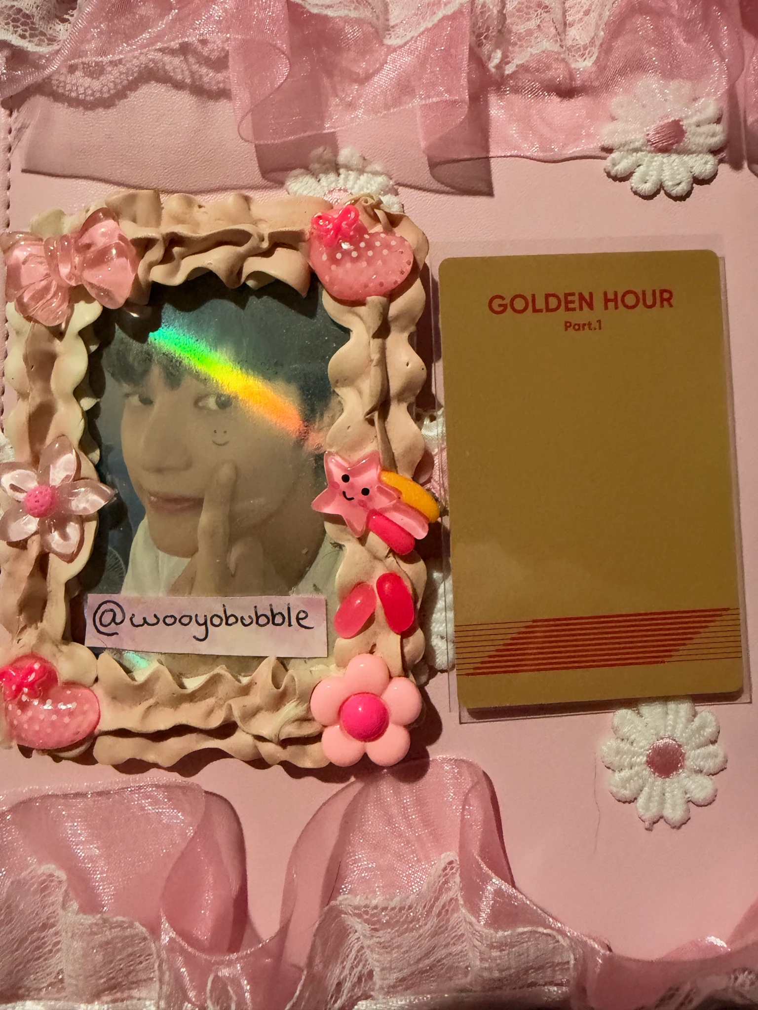 ATEEZ Wooyoung ATEEZ - Wooyoung - Golden Hour : Part.1 Album album photocard poca album listing photo 2