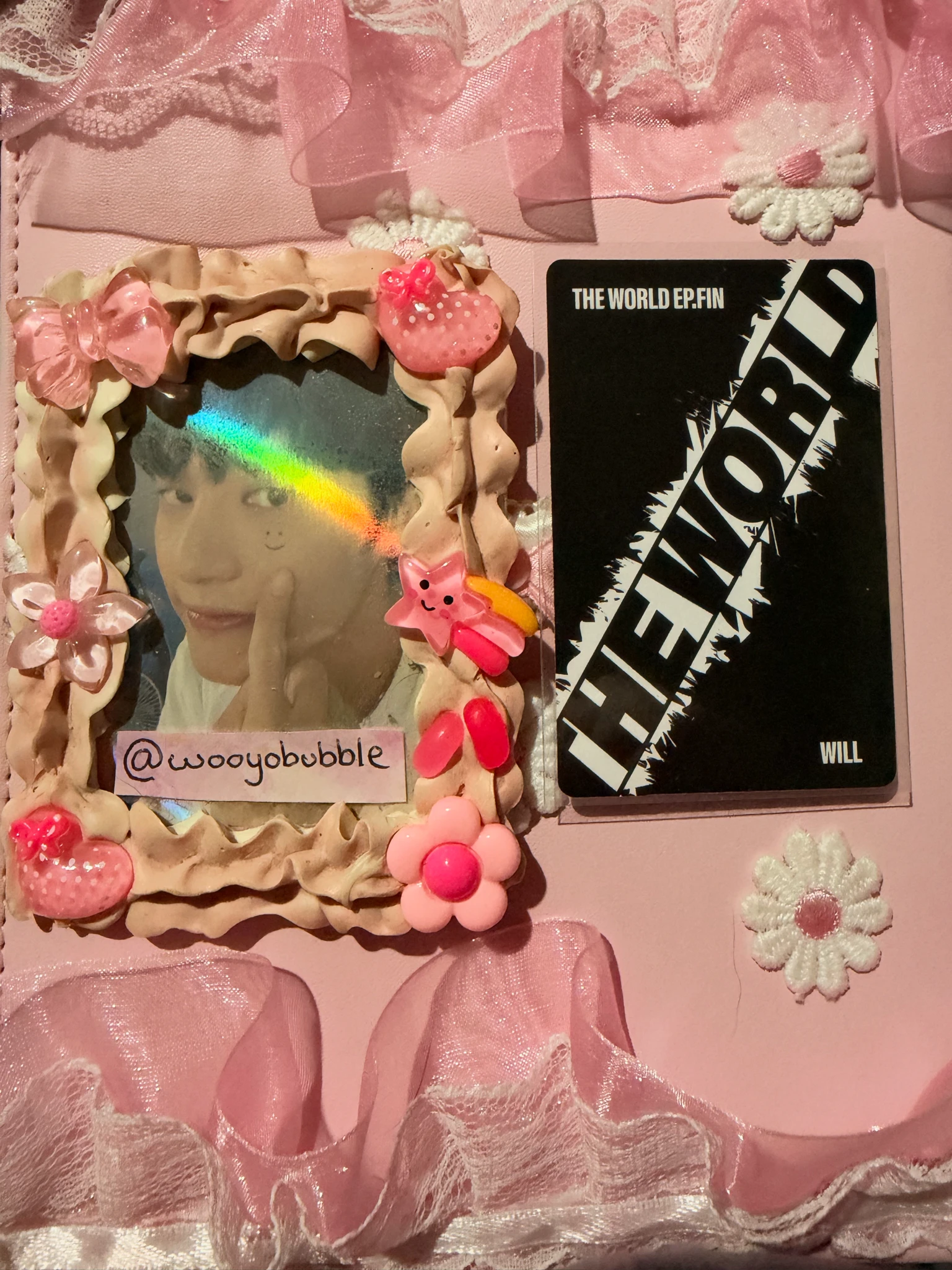 ATEEZ Wooyoung ATEEZ - Wooyoung - THE WORLD EP.FIN: WILL Album platform version album photocard listing photo 2