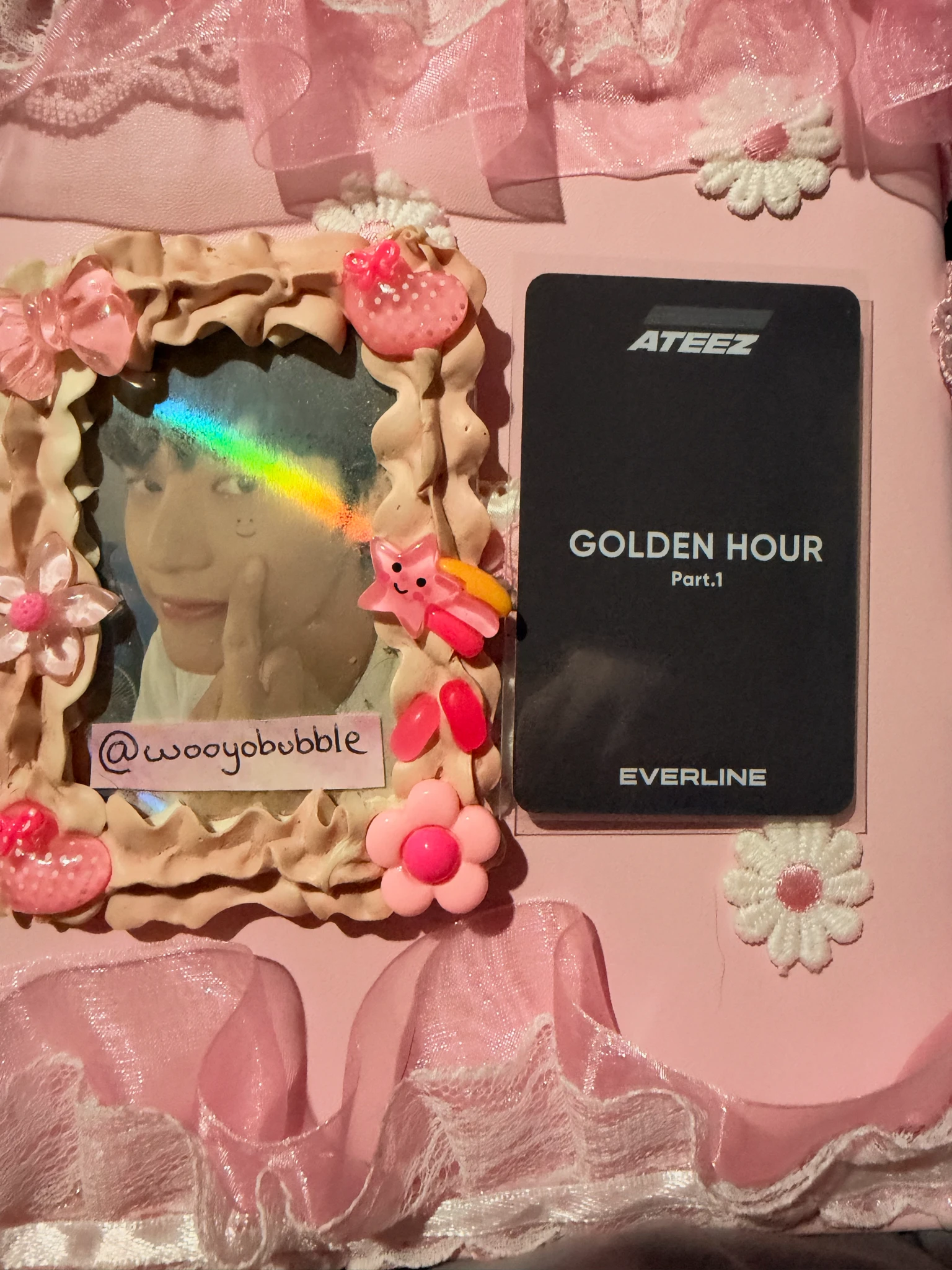 ATEEZ Wooyoung ATEEZ - Wooyoung - Golden Hour : Part.1 Album lucky draw listing photo 2