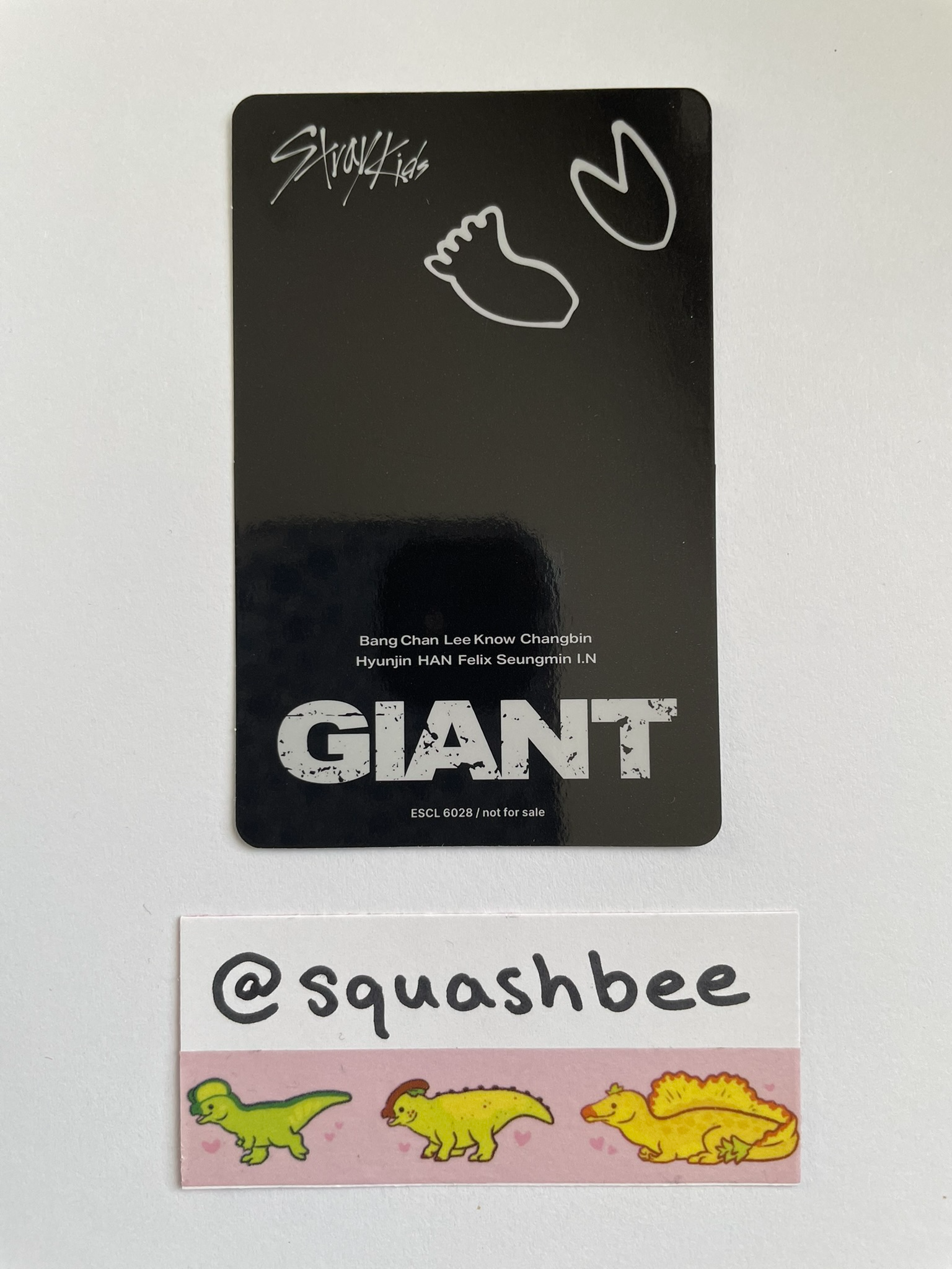 Stray Kids Changbin Stray Kids - Changbin - GIANT Album album photocard regular version listing photo 2