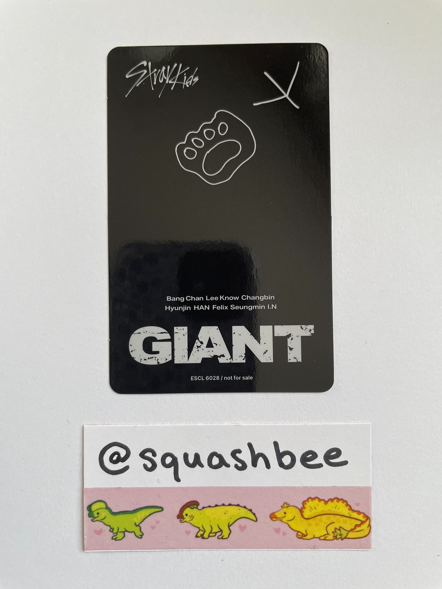 Stray Kids Felix Stray Kids - Felix - GIANT Album album photocard regular version listing photo 2