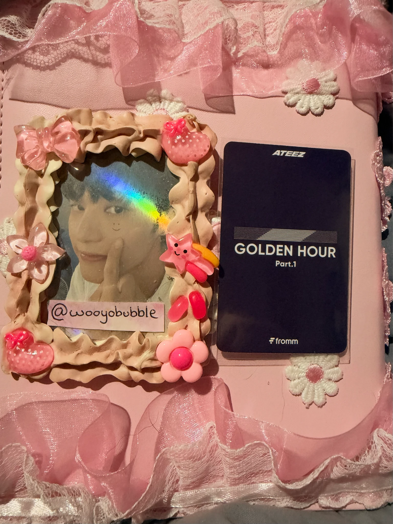 ATEEZ Wooyoung ATEEZ - Wooyoung - Golden Hour : Part.1 Album lucky draw listing photo 2