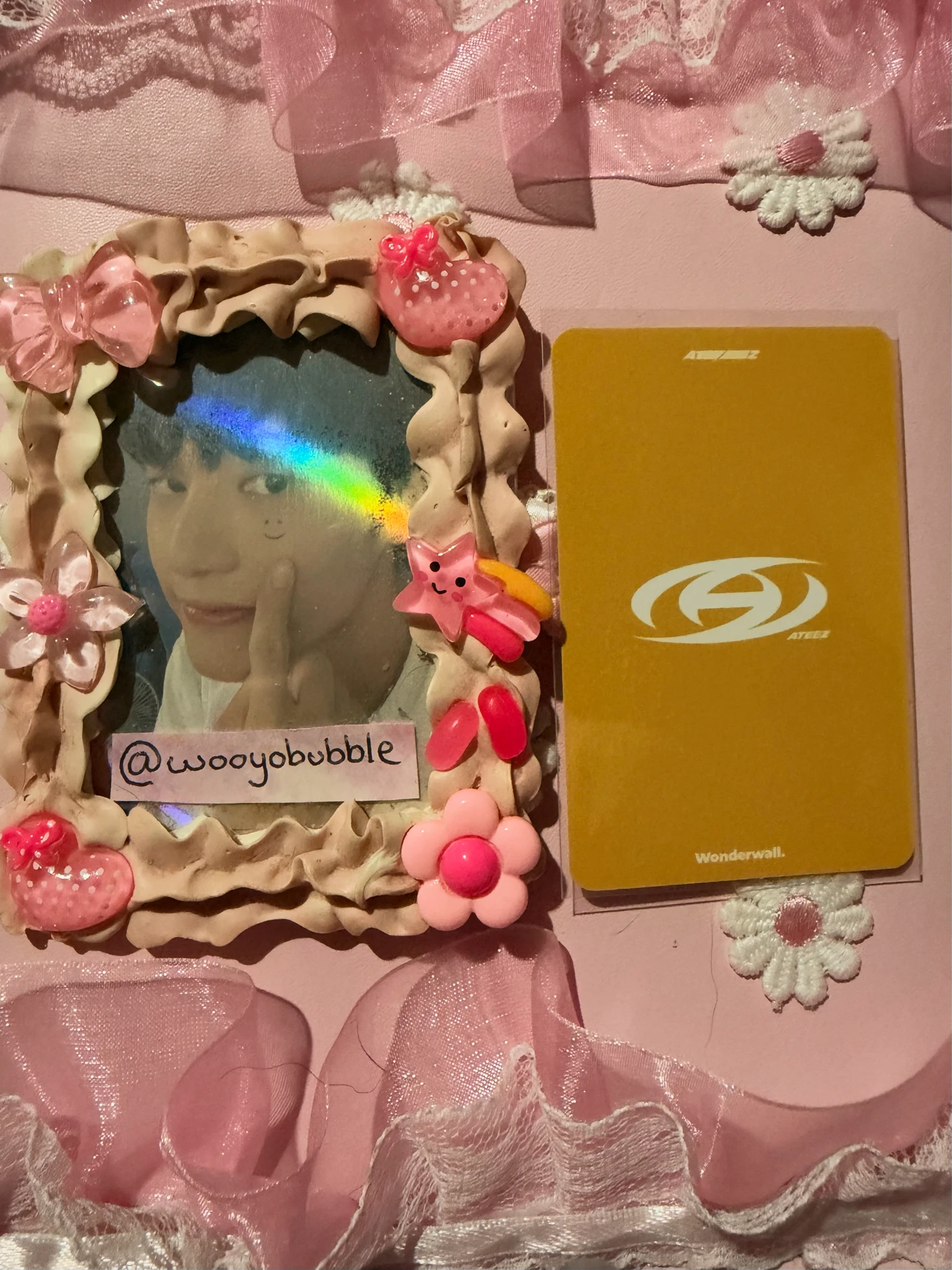 ATEEZ Wooyoung ATEEZ - Wooyoung - THE WORLD EP.1 : MOVEMENT Album wonderwall round 4 purchase benefit listing photo 2