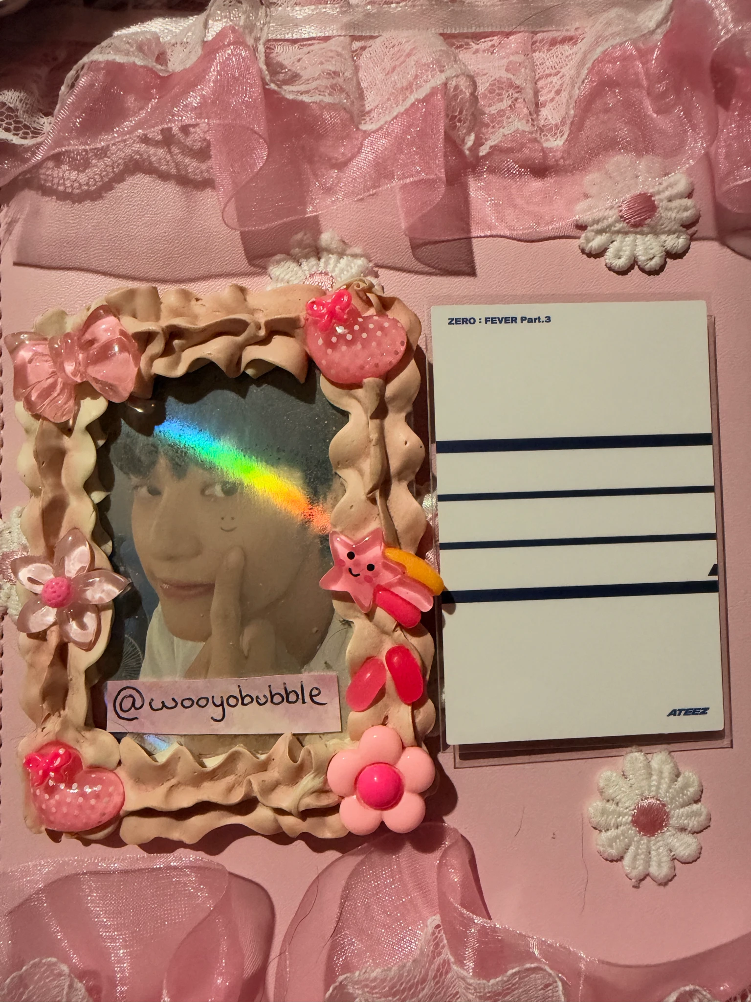 ATEEZ Wooyoung ATEEZ - Wooyoung - ZERO : FEVER Part.3 Album album photocard Z version limited version listing photo 2