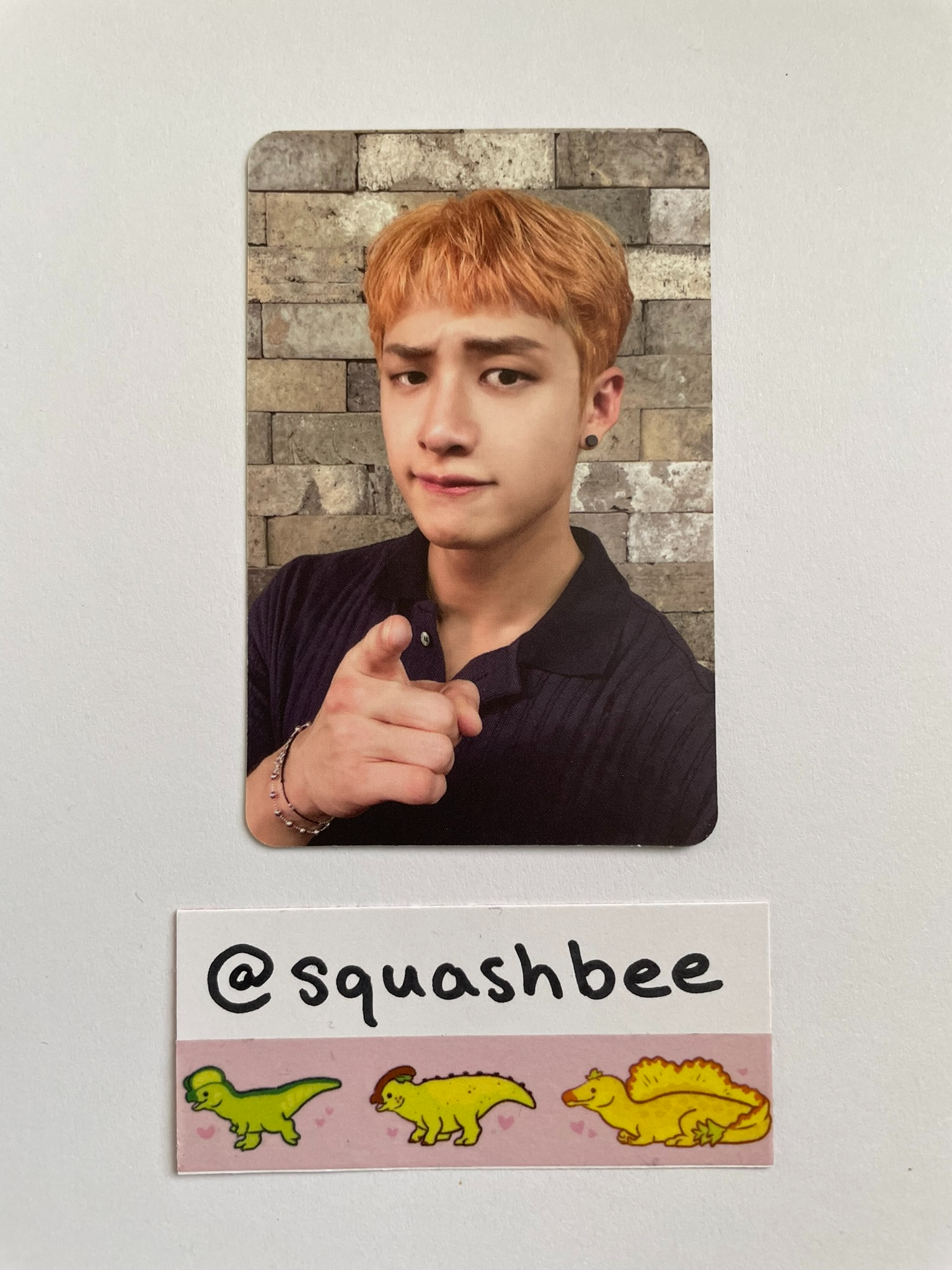 Stray Kids Bang Chan Stray Kids - Bang Chan - Oddinary Album album photocard double-sided Bang Chan listing photo 2