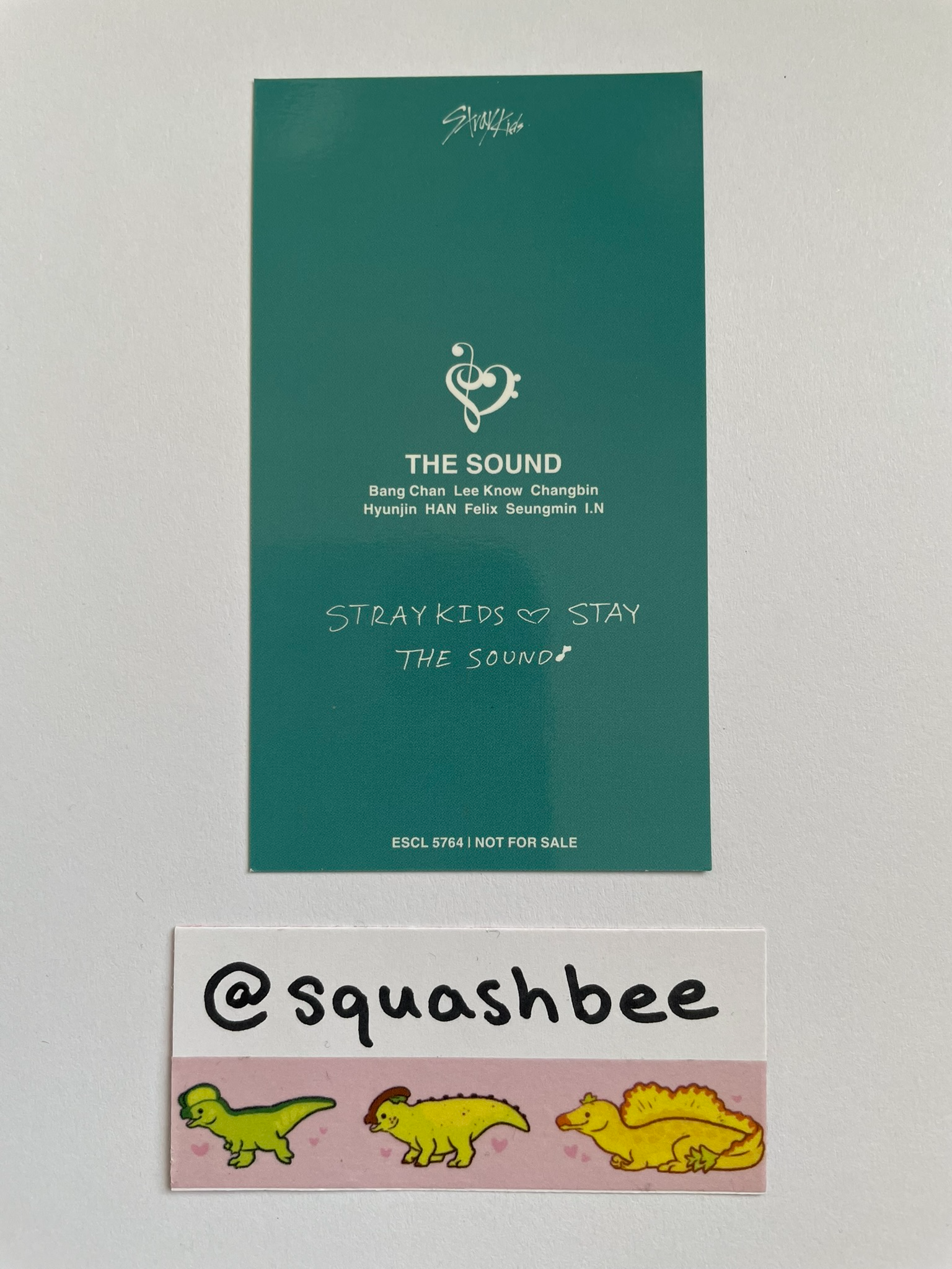 Stray Kids Felix Stray Kids - Felix - The Sound Album album photocard regular version listing photo 2