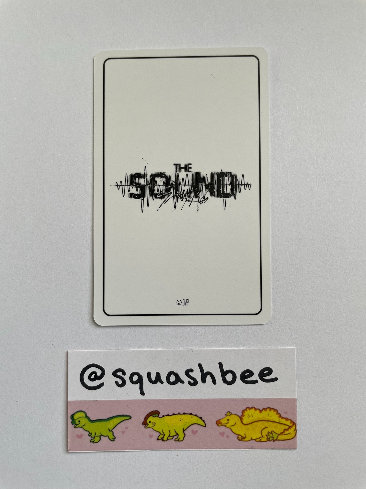 Stray Kids Changbin Stray Kids - Changbin - The Sound Album merch photocard polaroid item set A version pop-up white day shibuya109 listing photo 2