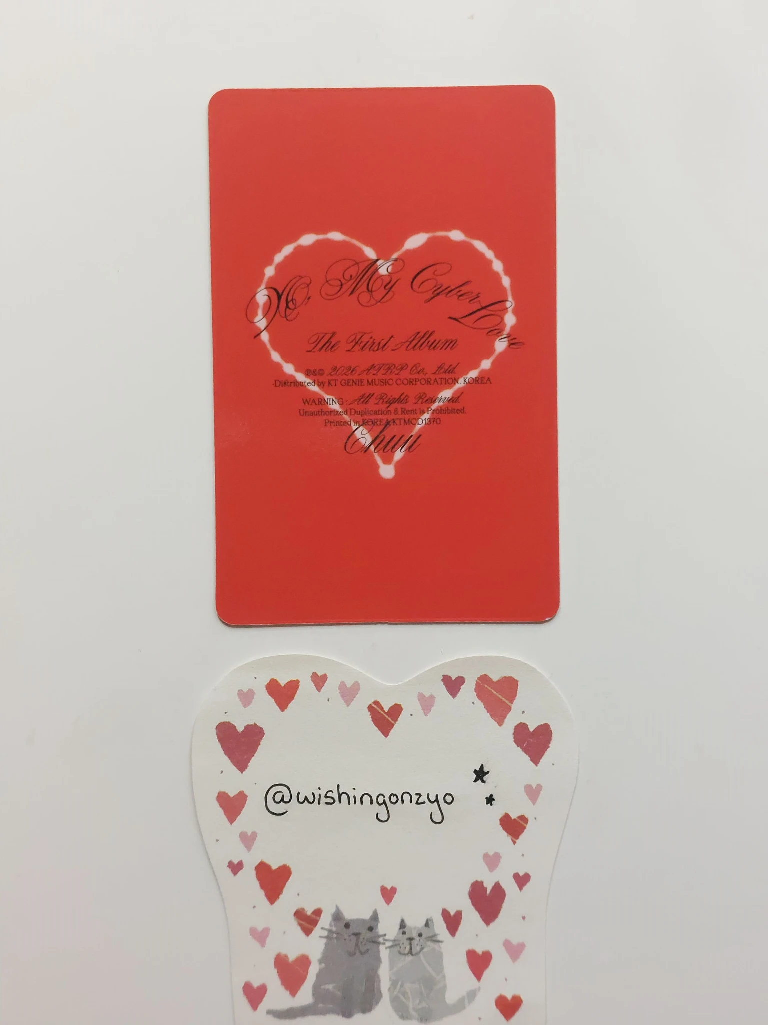 Chuu Chuu Chuu - Chuu - XO, My Cyberlove Album cyber version listing photo 2