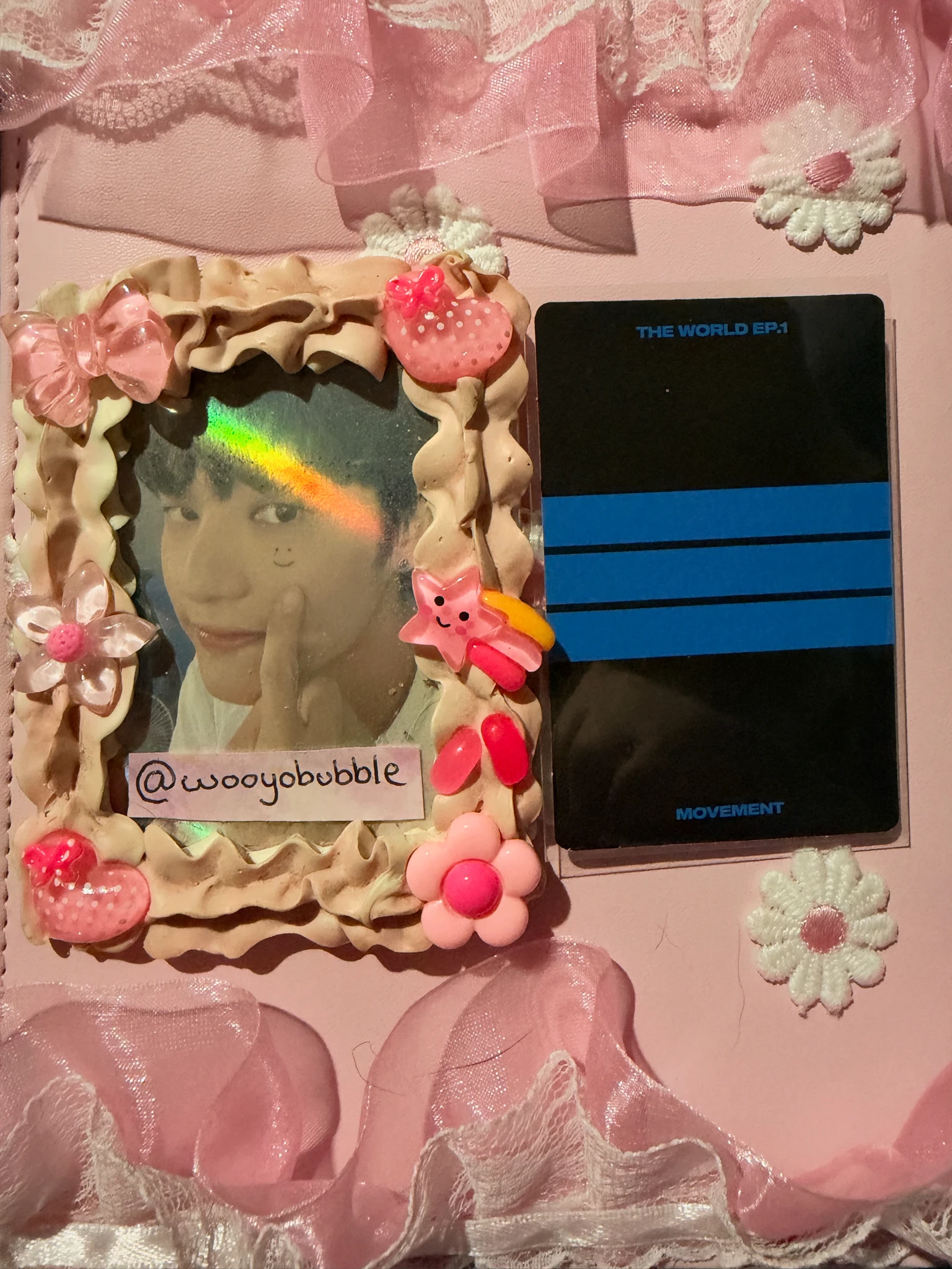 ATEEZ Wooyoung ATEEZ - Wooyoung - THE WORLD EP.1 : MOVEMENT Album album photocard A version limited version listing photo 2