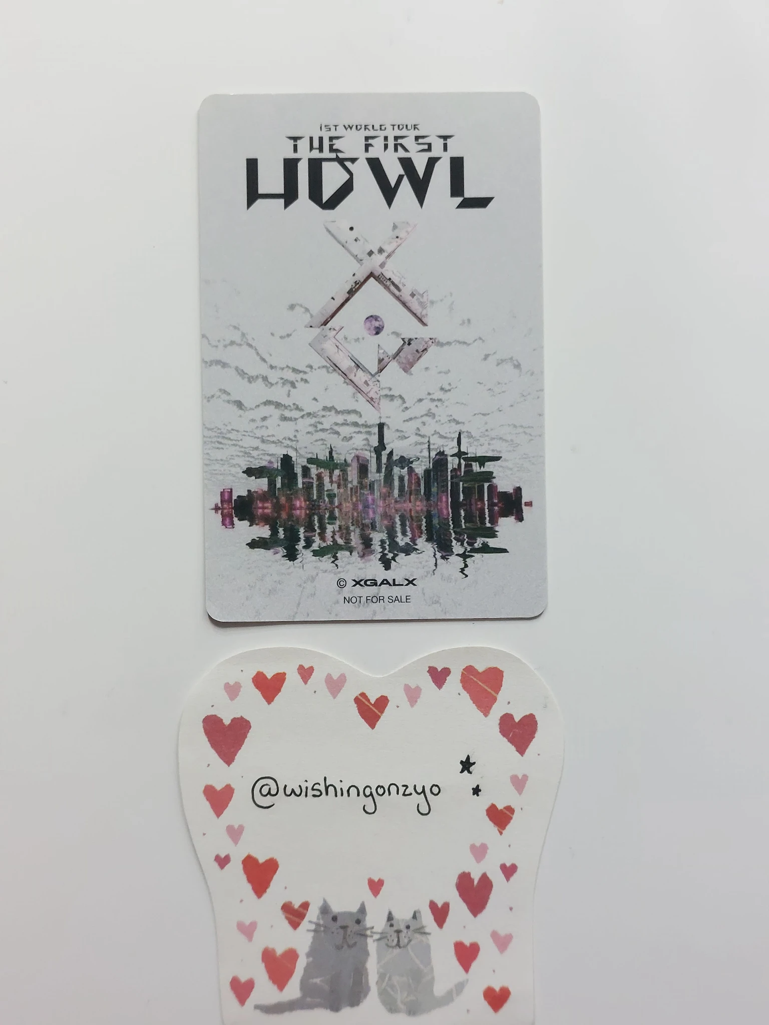 XG JURIA XG - JURIA - XG FIRST WORLD TOUR: THE FIRST HOWL Event lucky draw (LD) D version listing photo 2