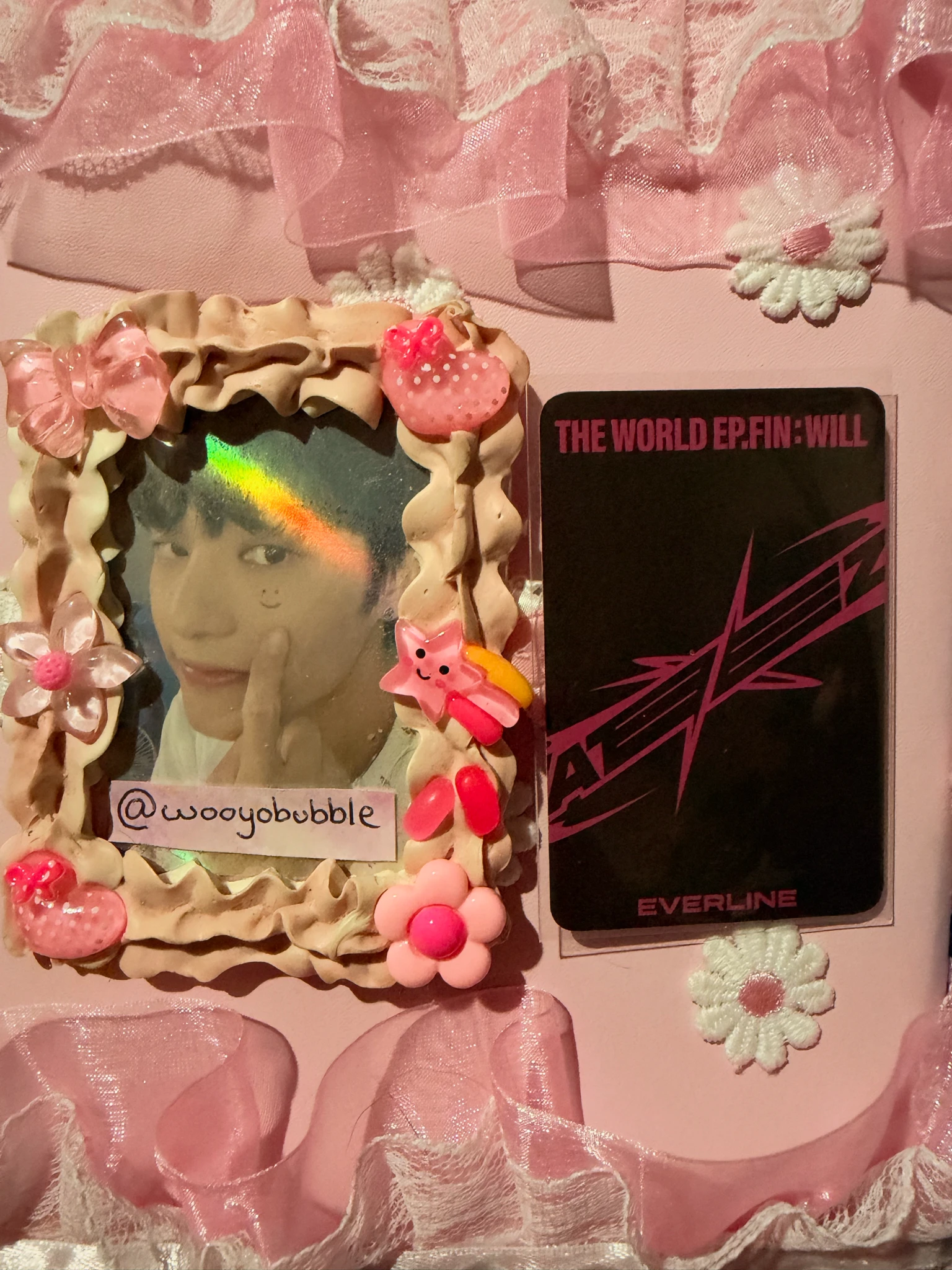 ATEEZ Wooyoung ATEEZ - Wooyoung - THE WORLD EP.FIN: WILL Album everline listing photo 2