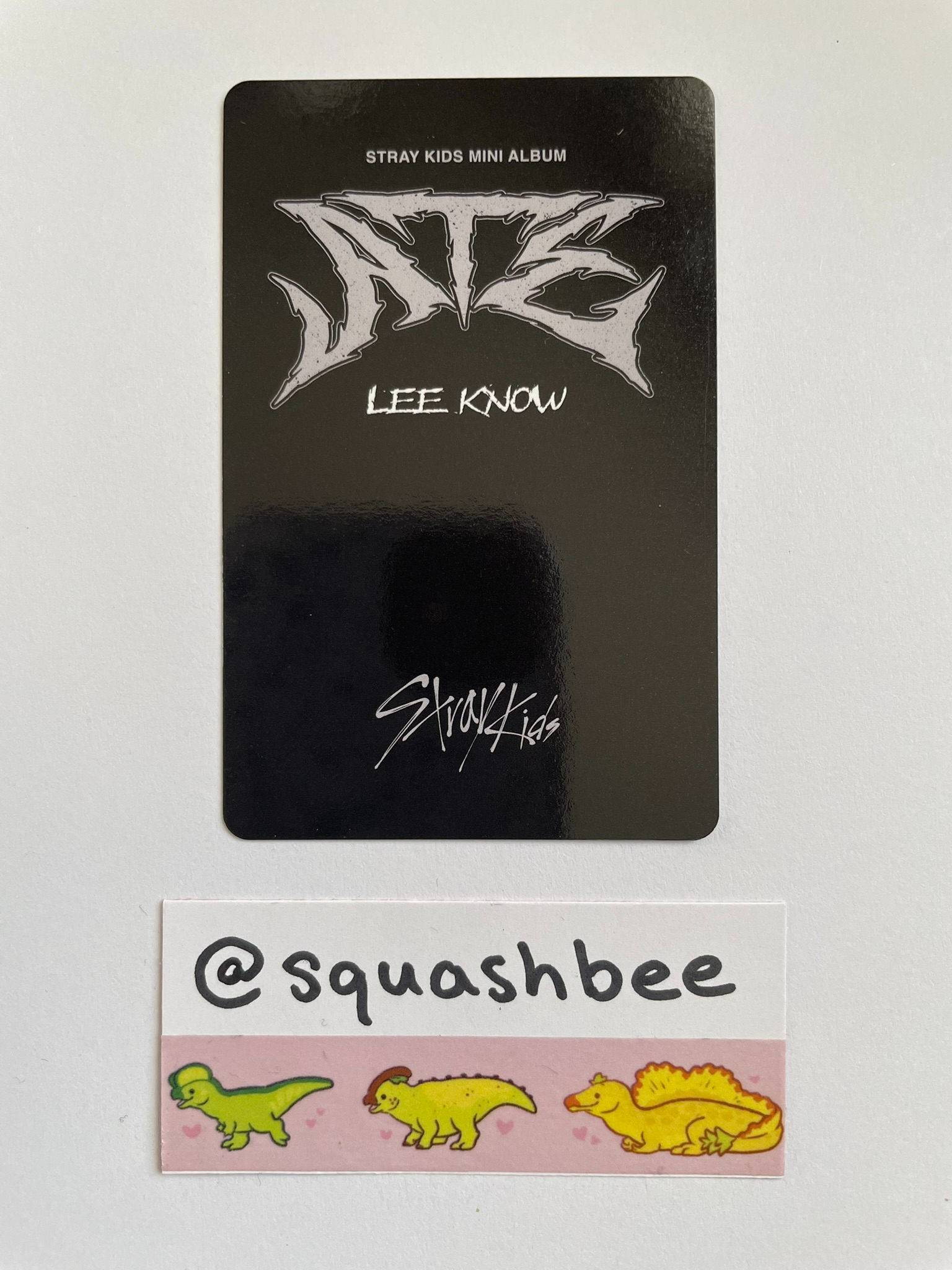 Stray Kids Lee Know Stray Kids - Lee Know - ATE Album album photocard nemo version A version listing photo 2