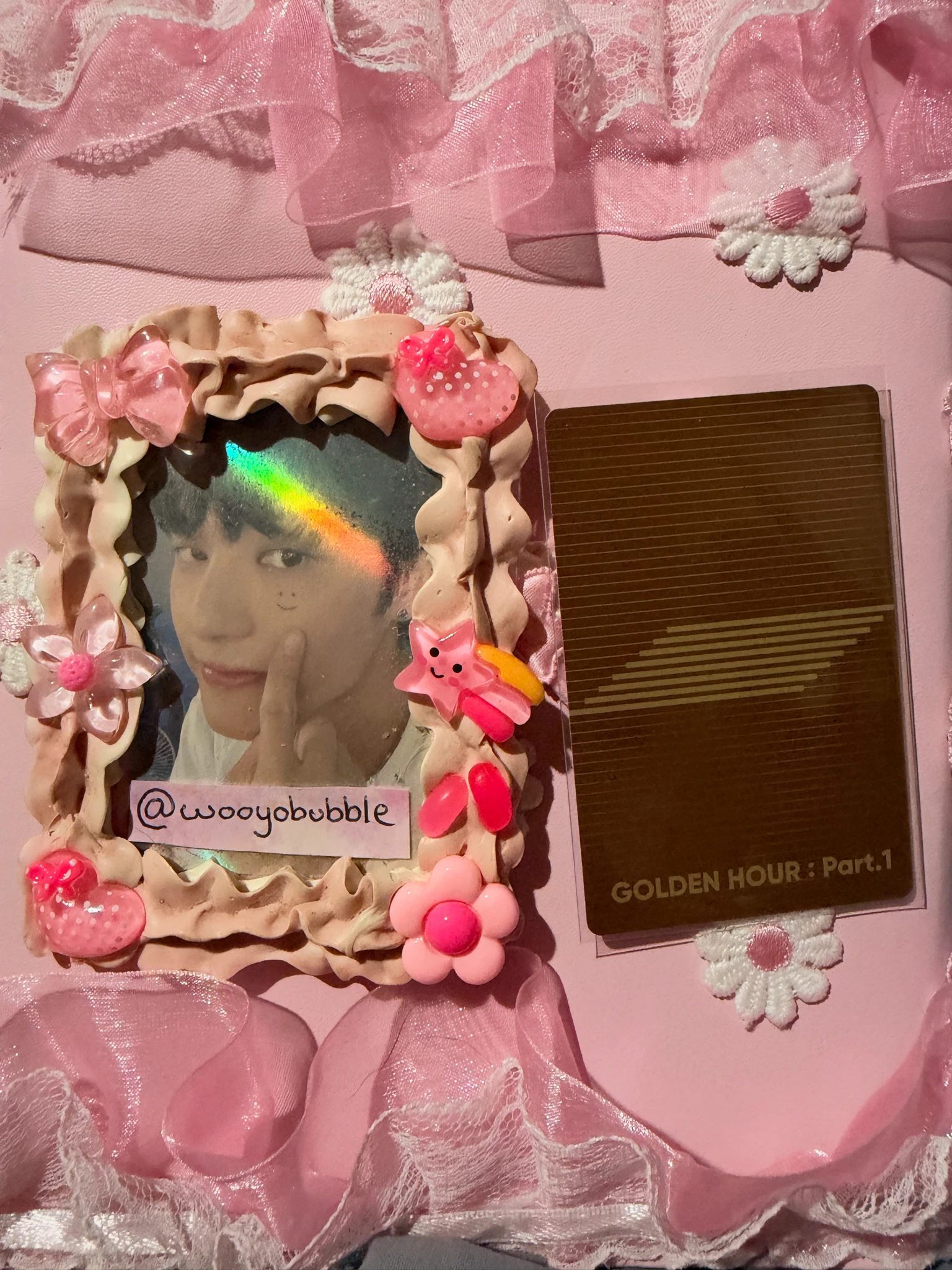 ATEEZ Wooyoung ATEEZ - Wooyoung - Golden Hour : Part.1 Album album photocard digipack version listing photo 2