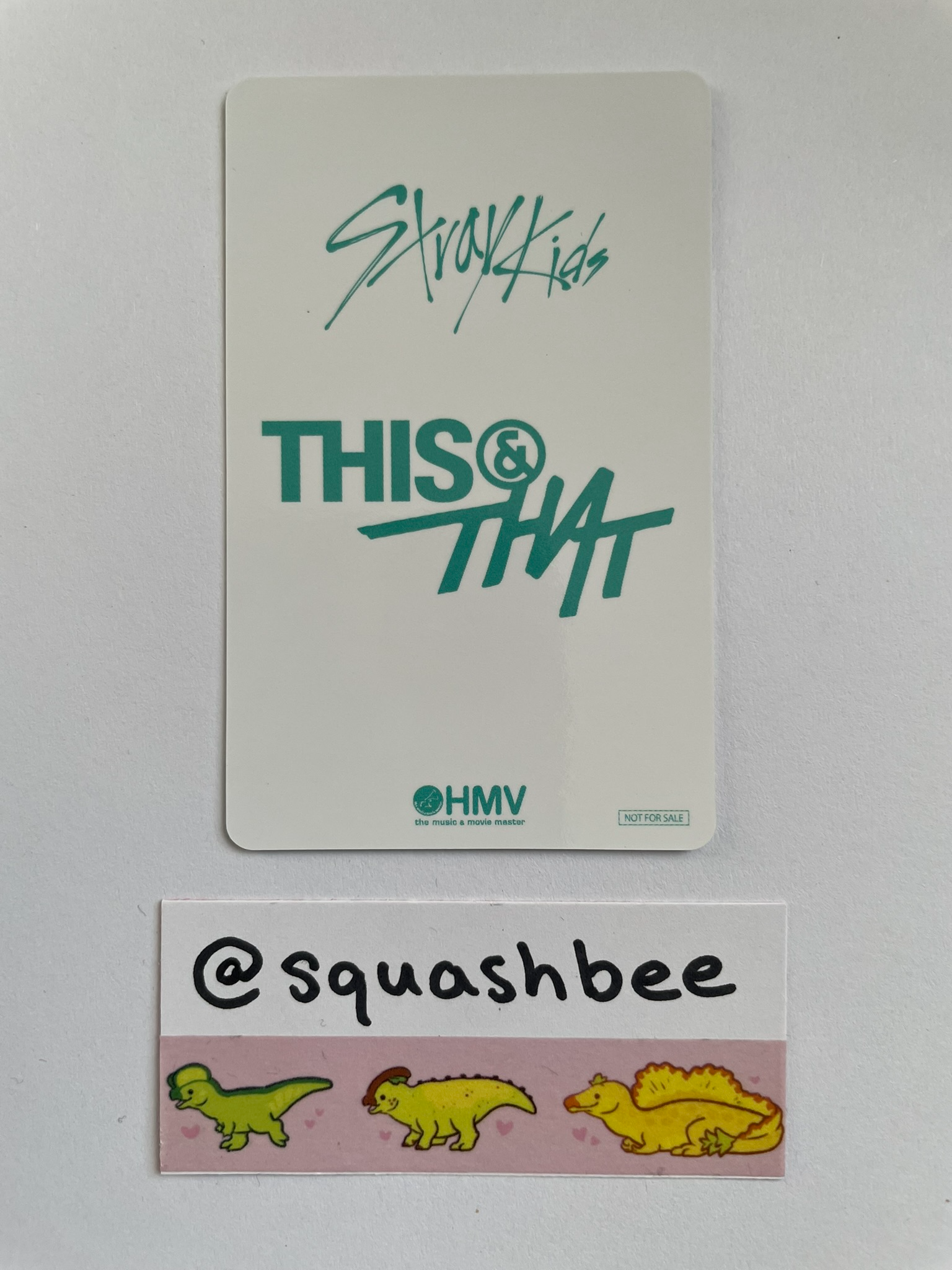Stray Kids Changbin Stray Kids - Changbin - THIS & THAT Album lucky draw (LD) hmv japan A version listing photo 2