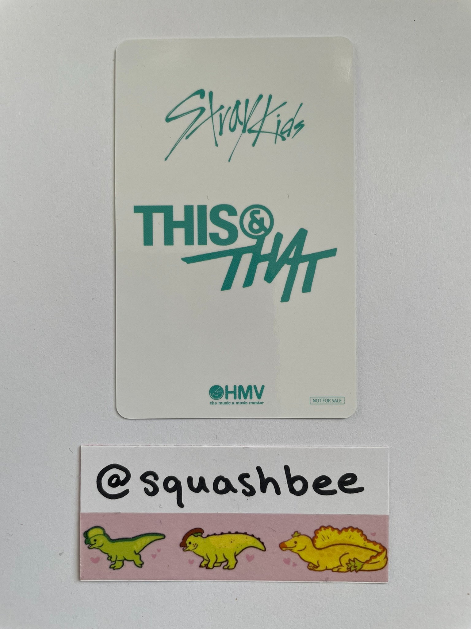 Stray Kids Hyunjin Stray Kids - Hyunjin - This & That Album hmv japan lucky draw (LD) A version listing photo 2