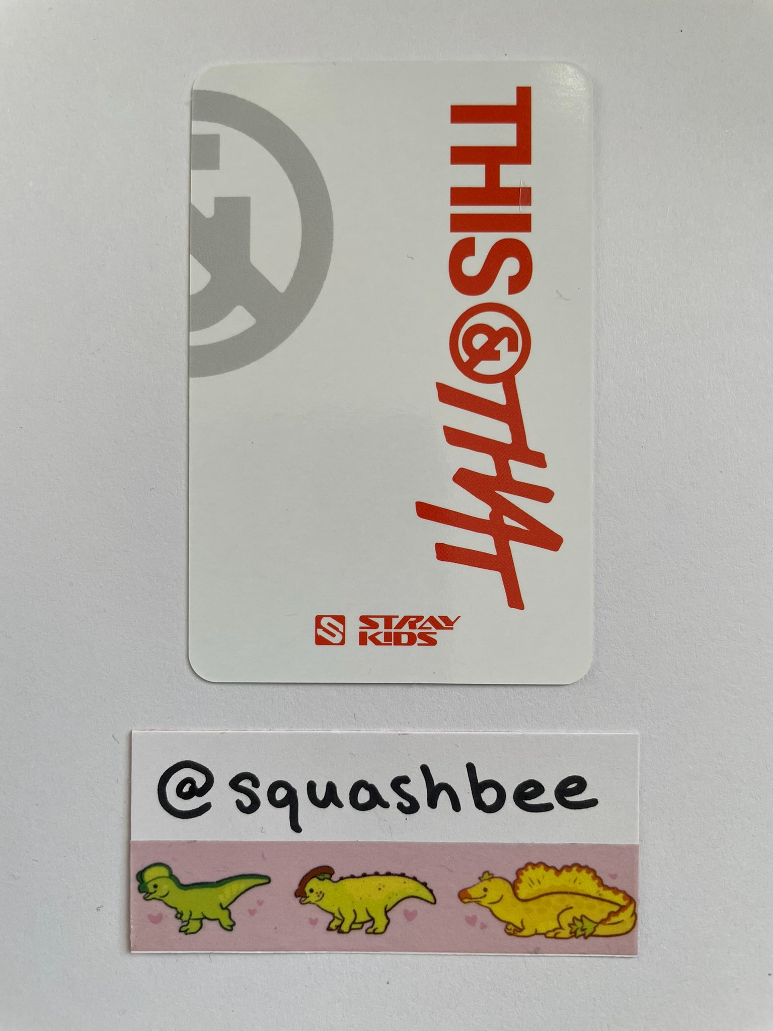 Stray Kids Hyunjin Stray Kids - Hyunjin - This & That Album album photocard fanclub version listing photo 2