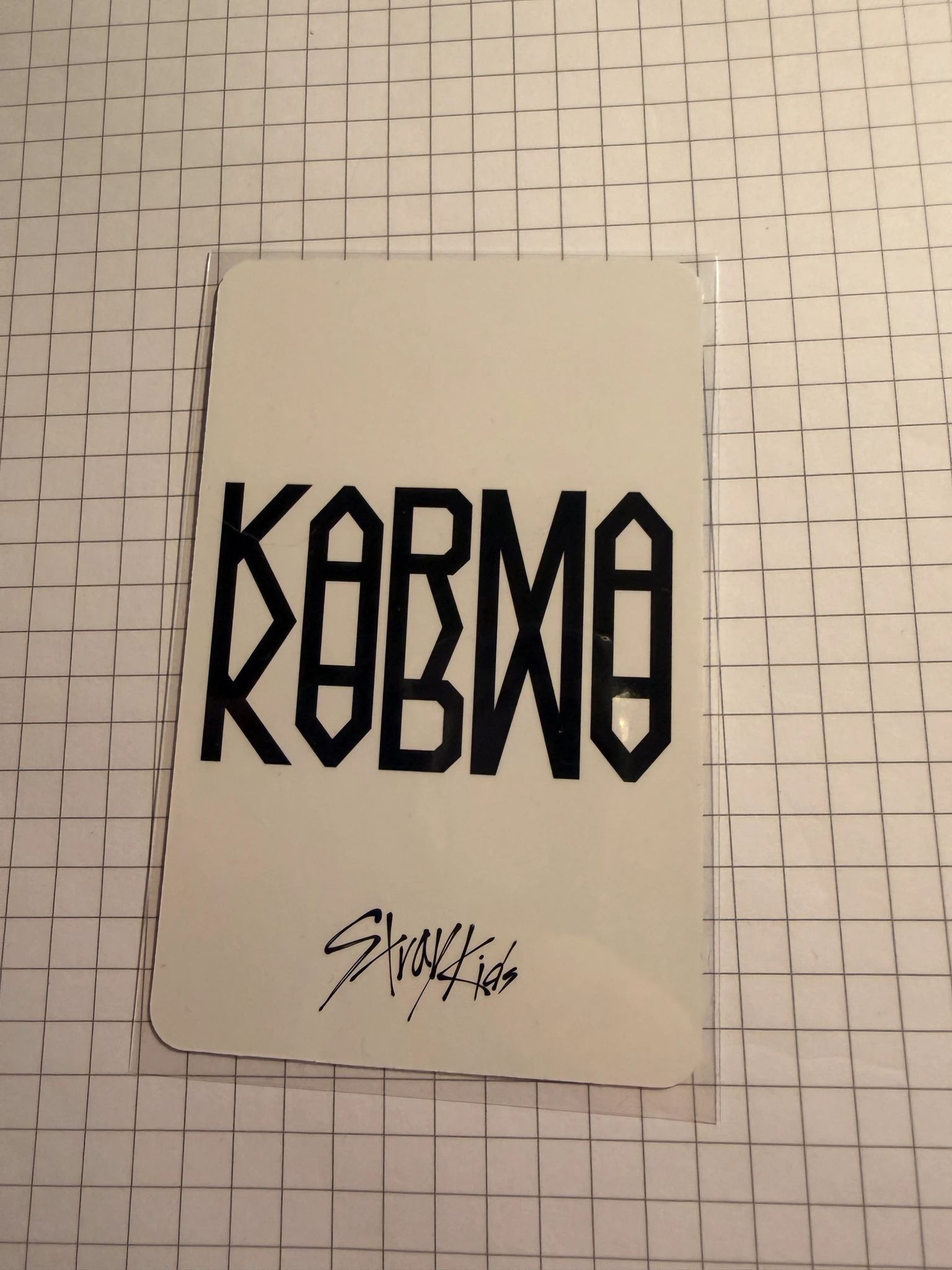 Stray Kids Hyunjin Stray Kids - Hyunjin - KARMA Album pre-order benefit (pob) barnes & noble exclusive listing photo 2