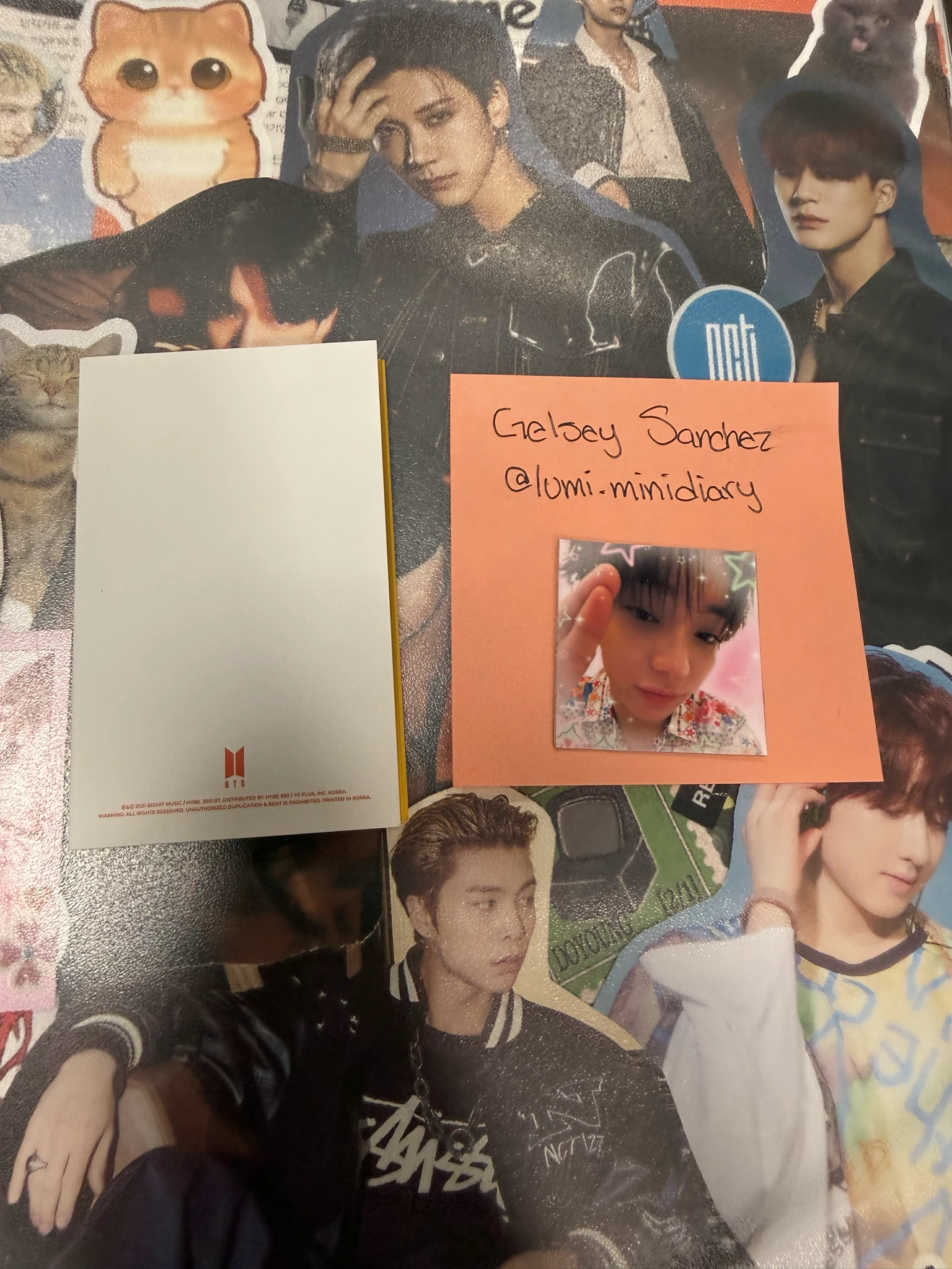 BTS Jimin BTS - Jimin - Butter Album message card album inclusion listing photo 2