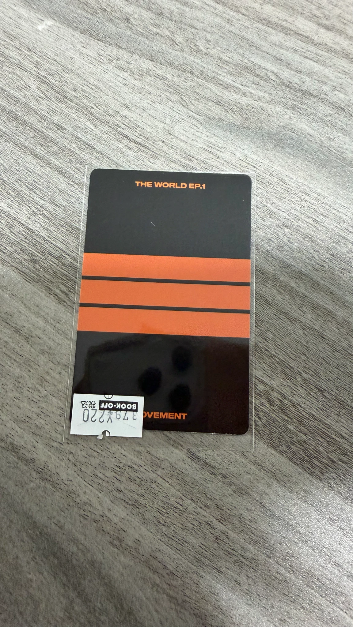 ATEEZ Yunho ATEEZ - Yunho - THE WORLD EP.1 : MOVEMENT Album album photocard Z version limited version listing photo 2