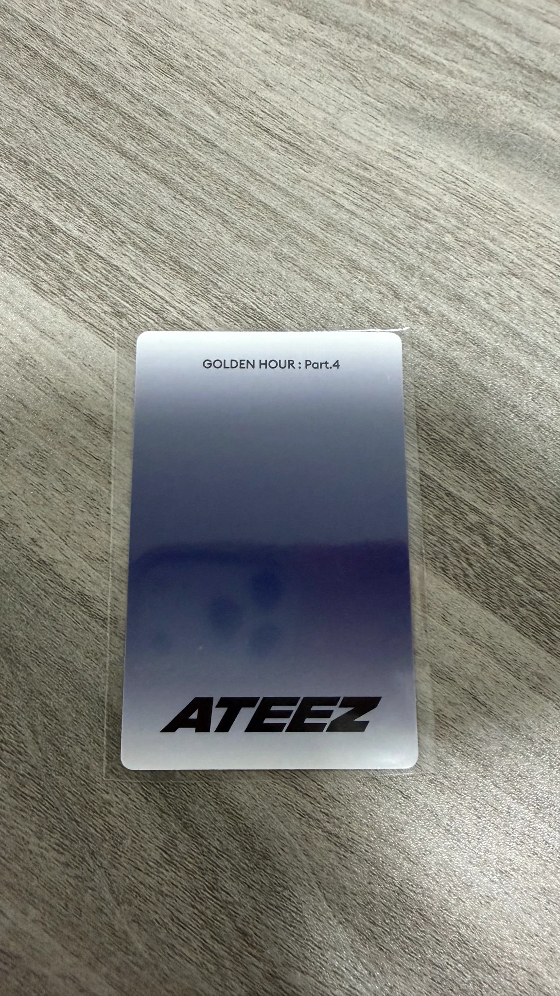 ATEEZ Yunho ATEEZ - Yunho - Golden Hour : Part.4 Album album photocard poca album listing photo 2