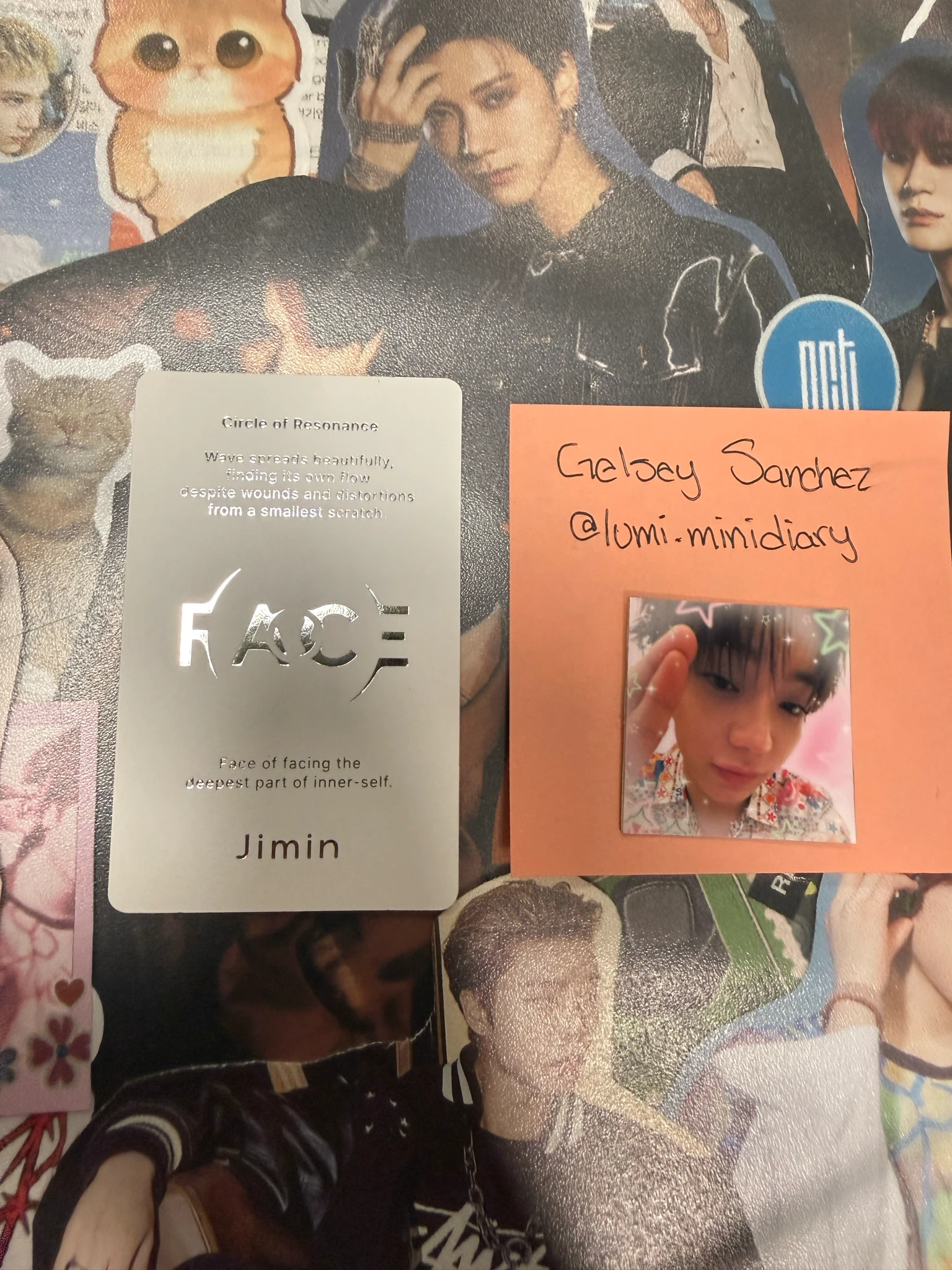 BTS Jimin BTS - Jimin - Face Album album photocard invisible face ver. listing photo 2