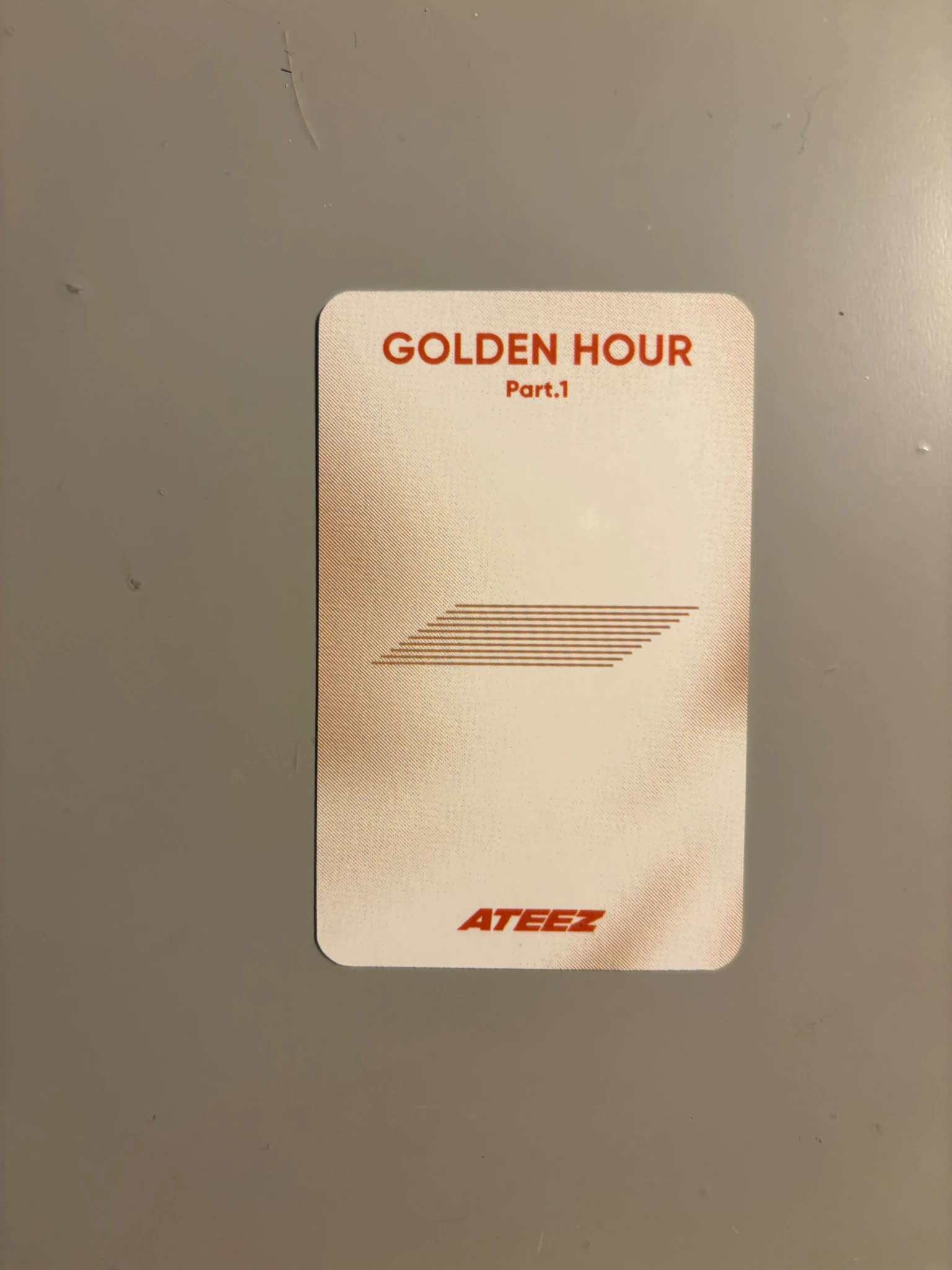 ATEEZ Seonghwa ATEEZ - Seonghwa - Golden Hour : Part.1 Album listing photo 2