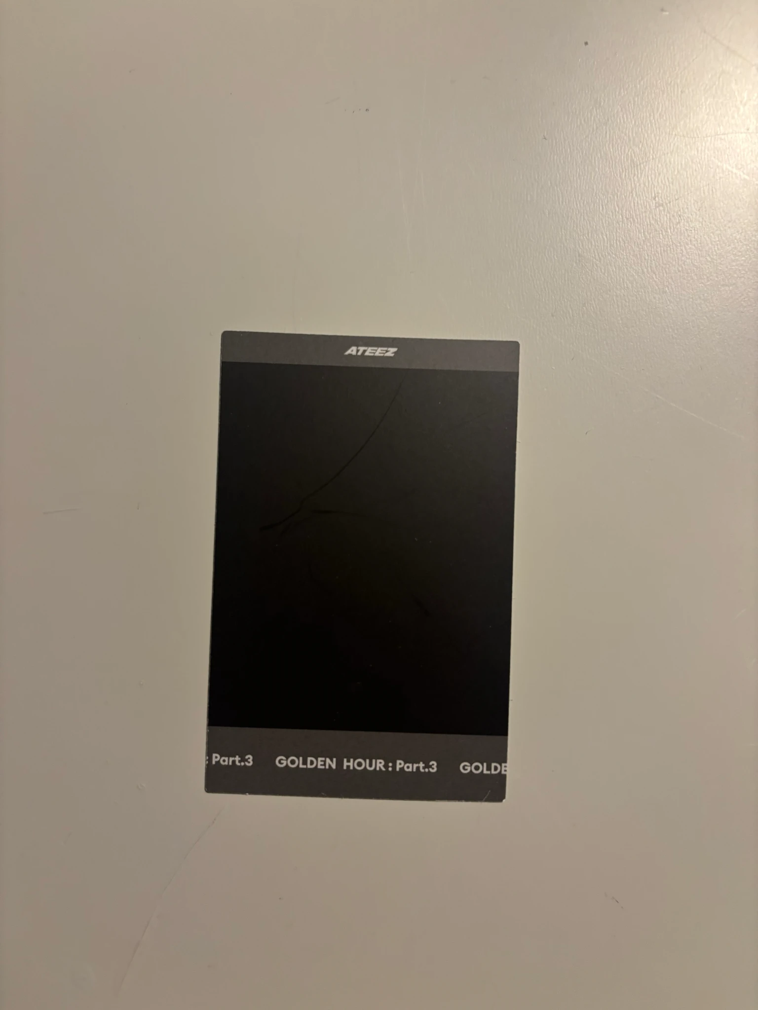 ATEEZ Wooyoung ATEEZ - Wooyoung - Golden Hour : Part.3 Album poca album polaroid listing photo 2