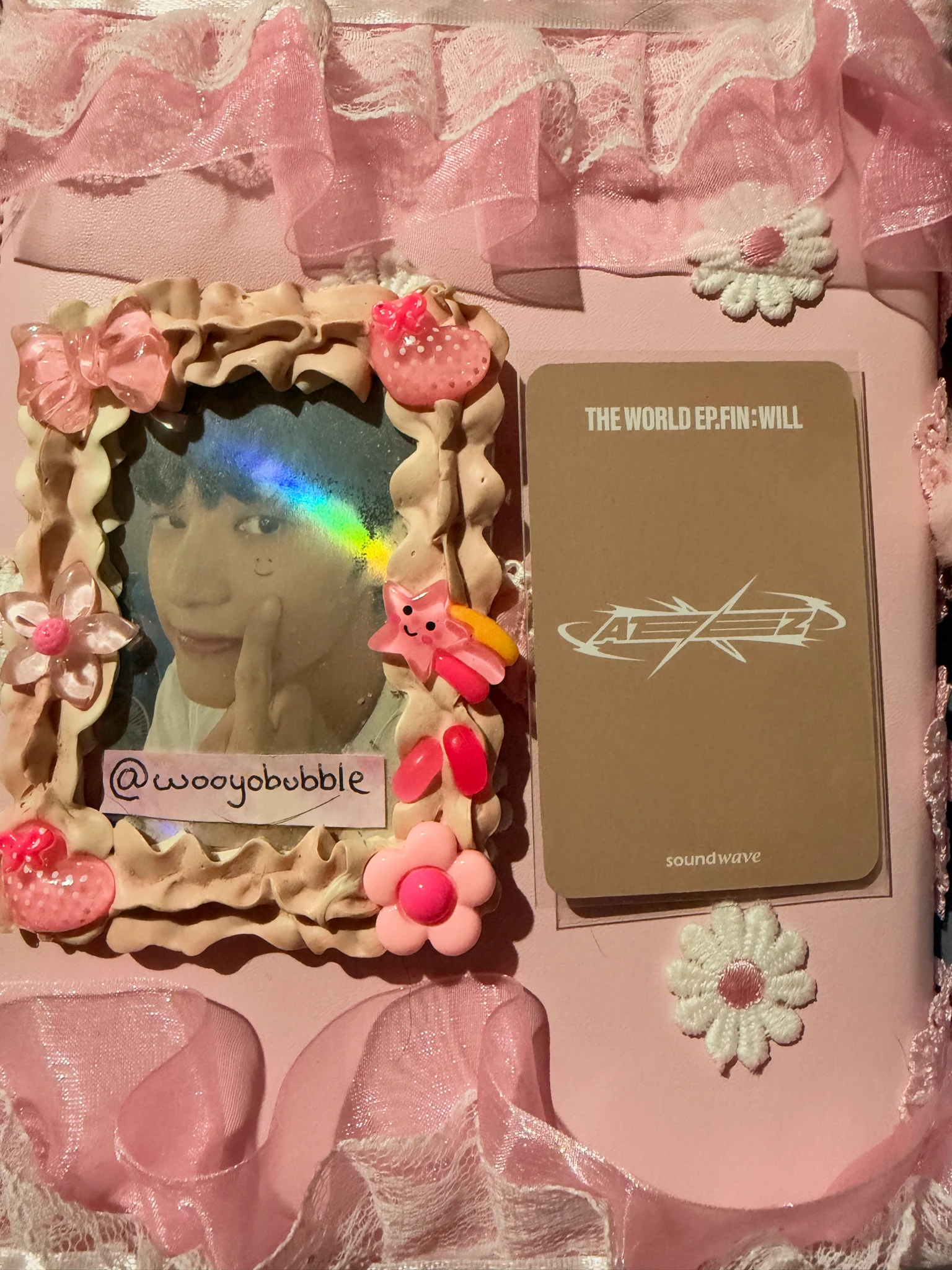 ATEEZ Wooyoung ATEEZ - Wooyoung - THE WORLD EP.FIN : WILL Album soundwave listing photo 2