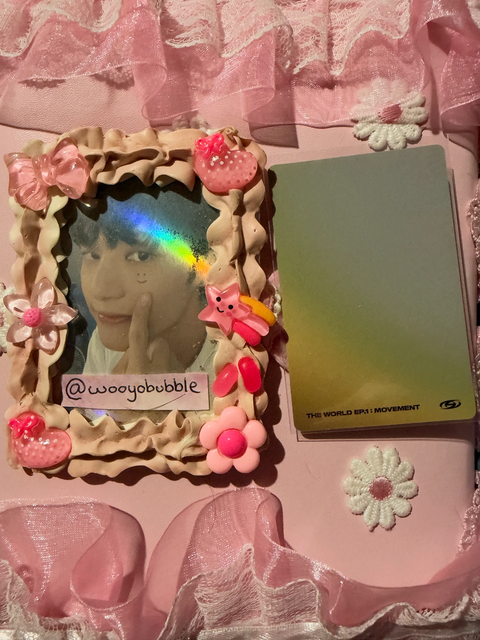 ATEEZ Wooyoung ATEEZ - Wooyoung - THE WORLD EP.1 : MOVEMENT Album album photocard diary version version 2 listing photo 2