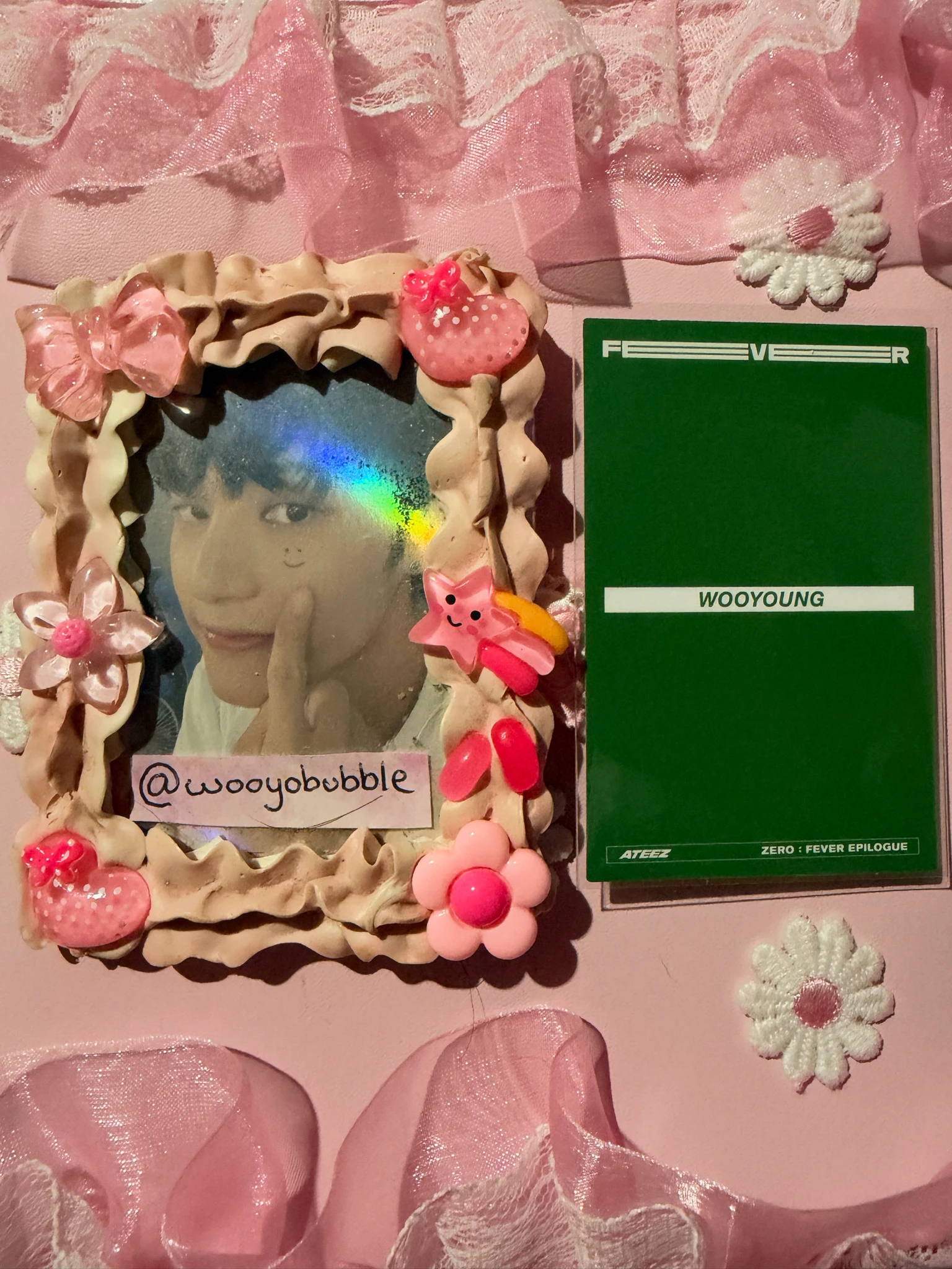 ATEEZ Wooyoung ATEEZ - Wooyoung - ZERO : FEVER EPILOGUE Album album photocard diary version limited version listing photo 2