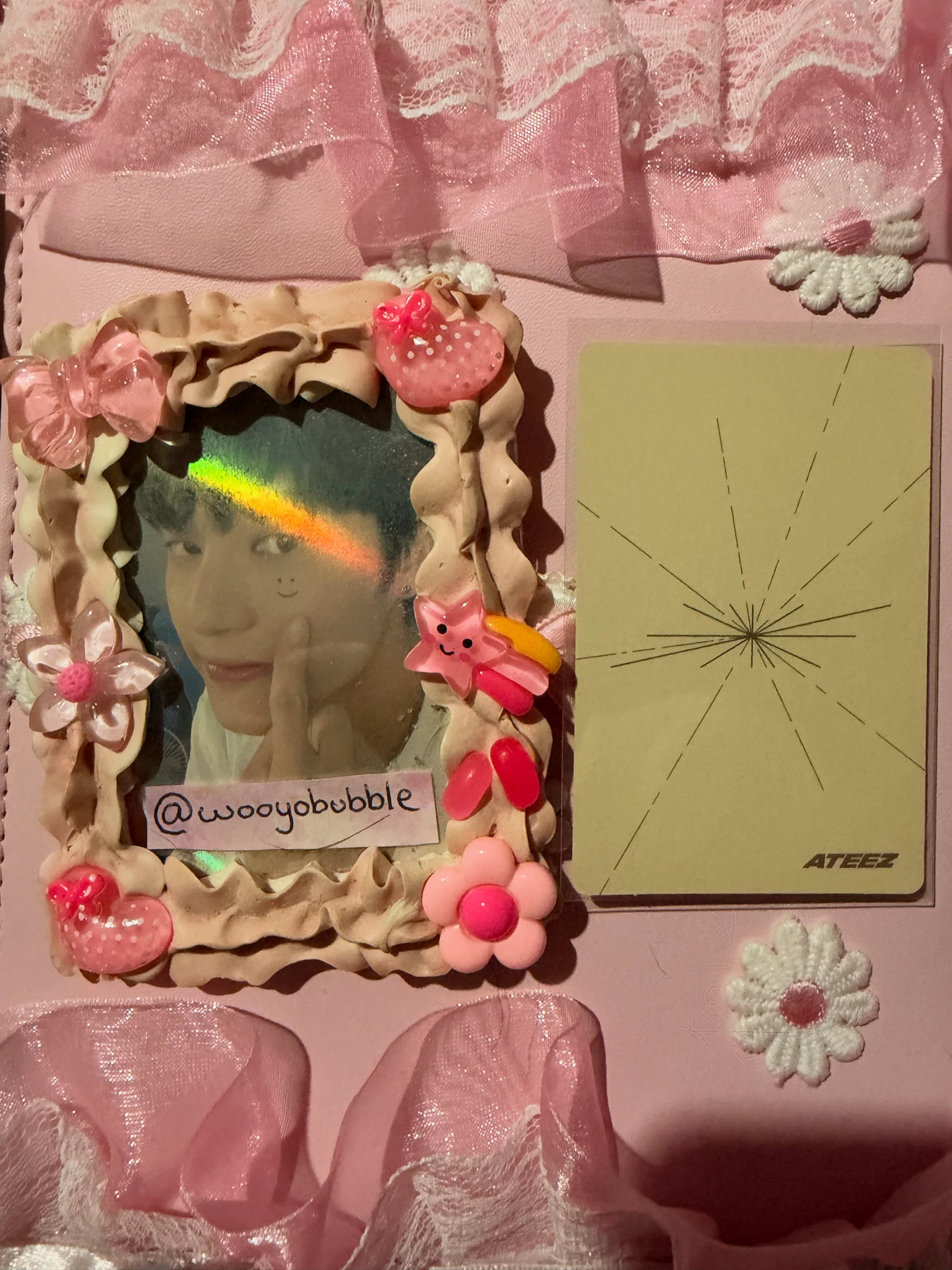 ATEEZ Wooyoung ATEEZ - Wooyoung - Golden Hour : Part 2 Album album photocard listing photo 2