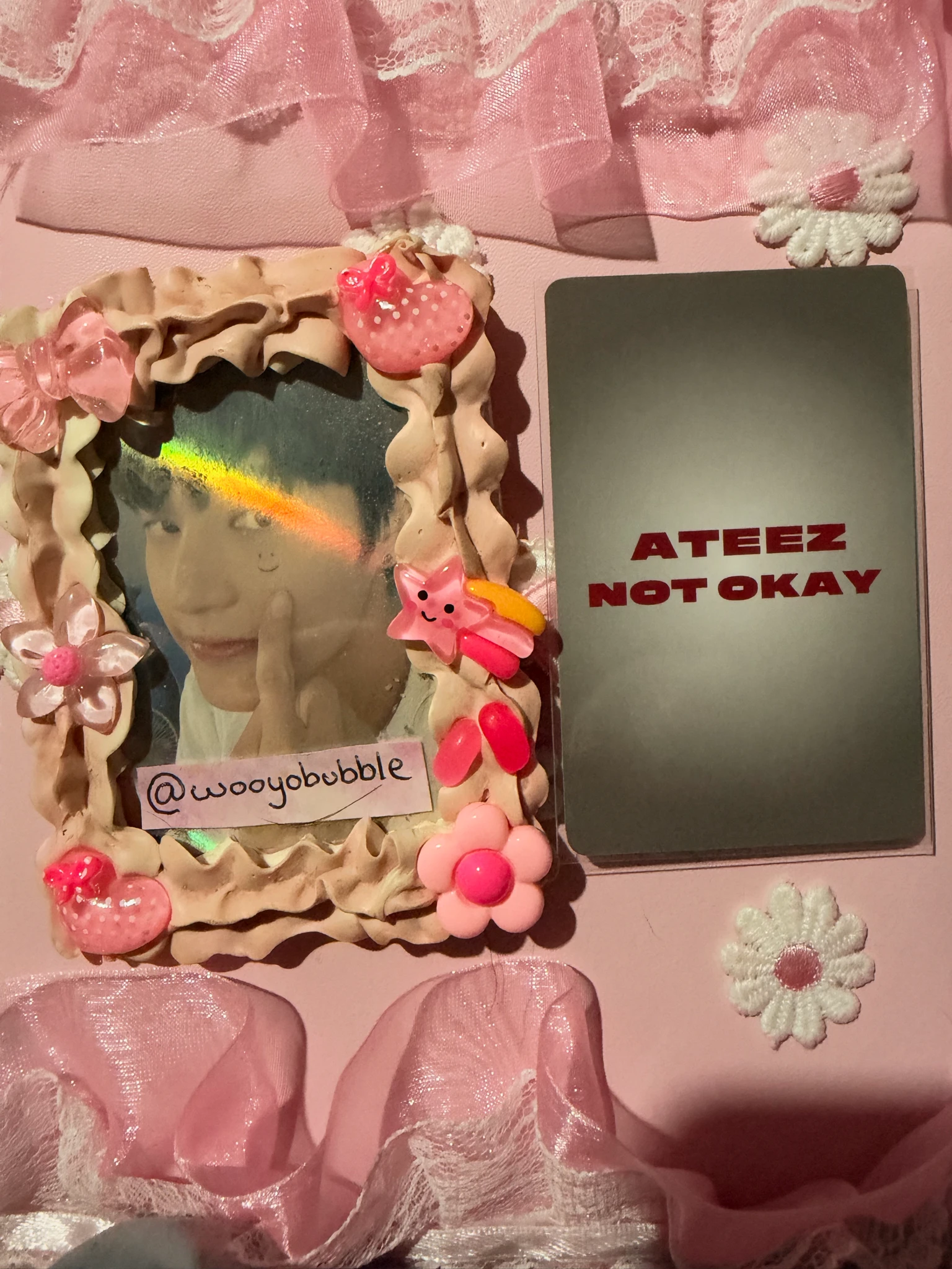 ATEEZ Wooyoung ATEEZ - Wooyoung - NOT OKAY Album jpfc (japan fanclub) listing photo 2