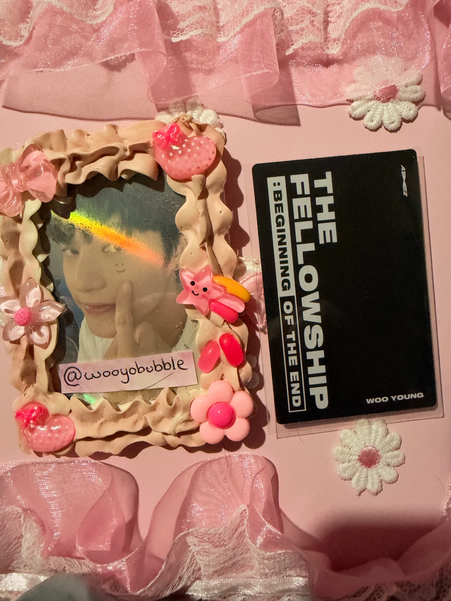 ATEEZ Wooyoung ATEEZ - Wooyoung - The Fellowship: Beginning of the End Event DVD version listing photo 2