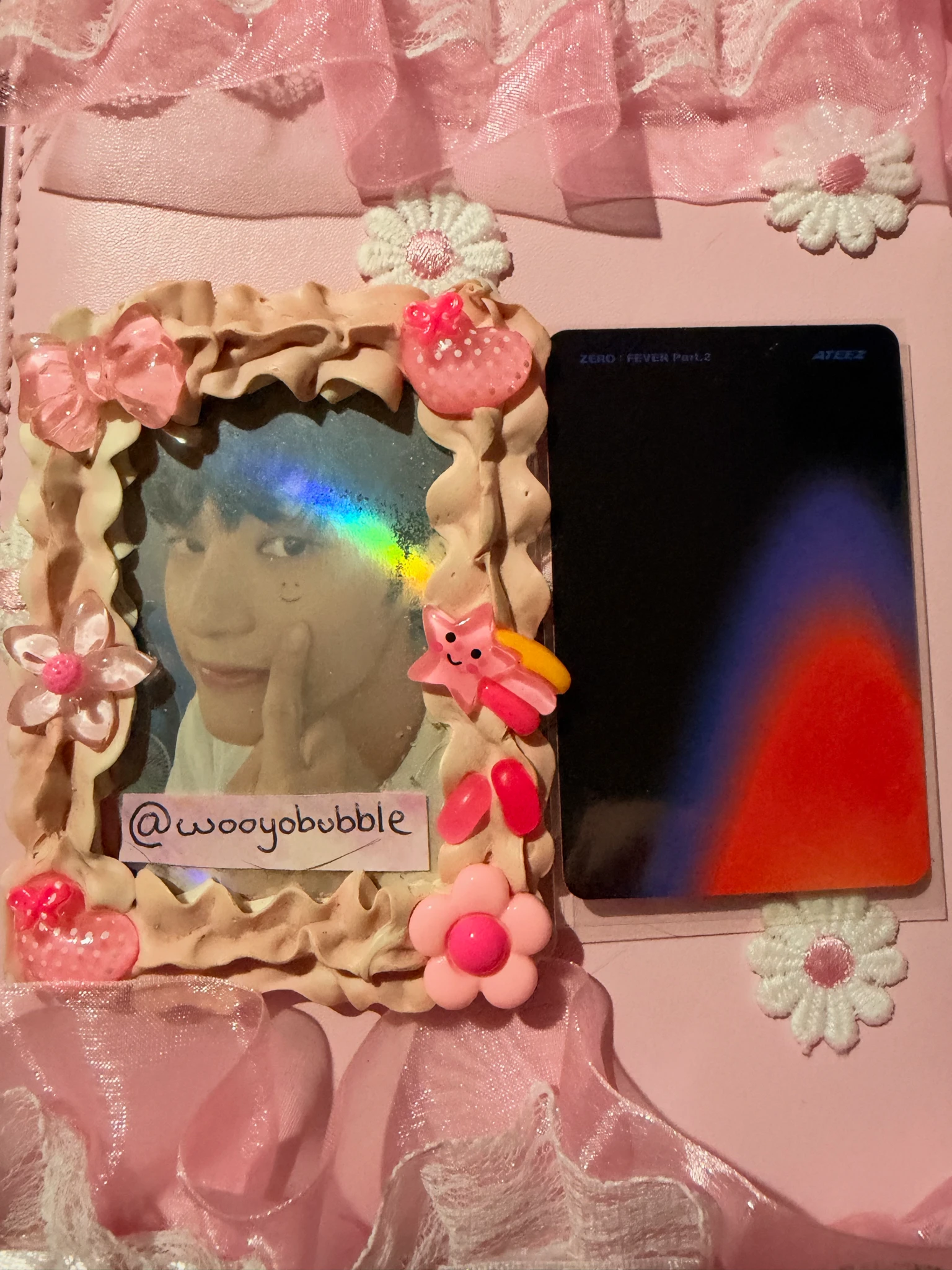 ATEEZ Wooyoung ATEEZ - Wooyoung - ZERO : FEVER Part.2 Album album photocard Z version listing photo 2