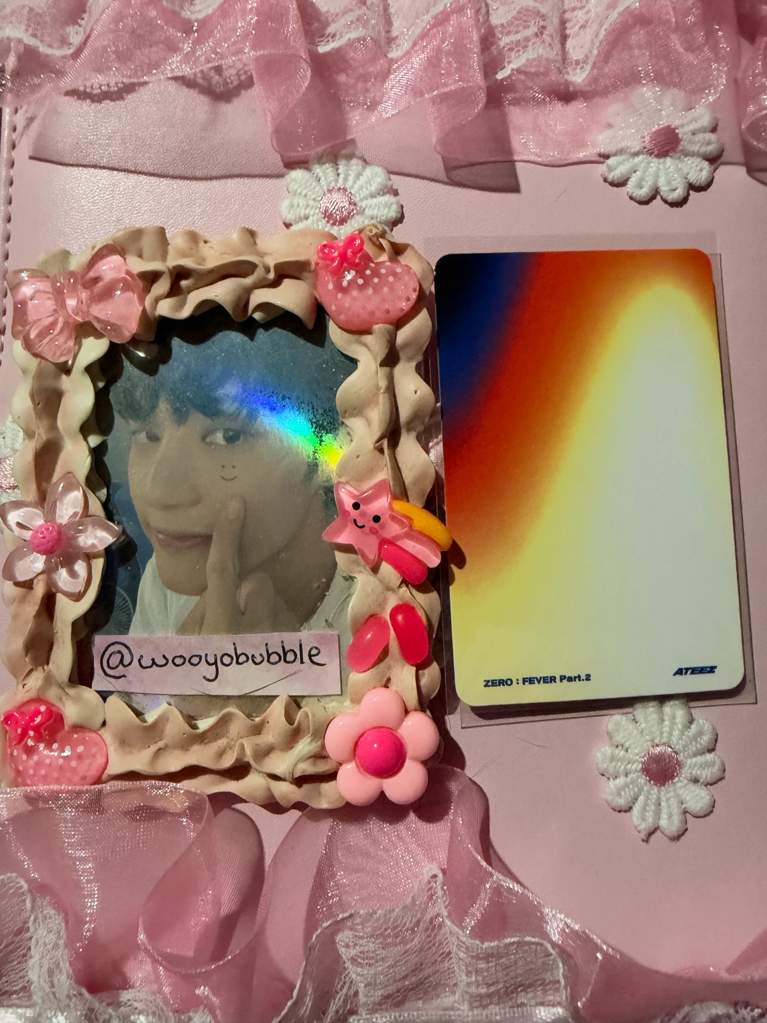 ATEEZ Wooyoung ATEEZ - Wooyoung - ZERO : FEVER Part.2 Album album photocard Z version listing photo 2