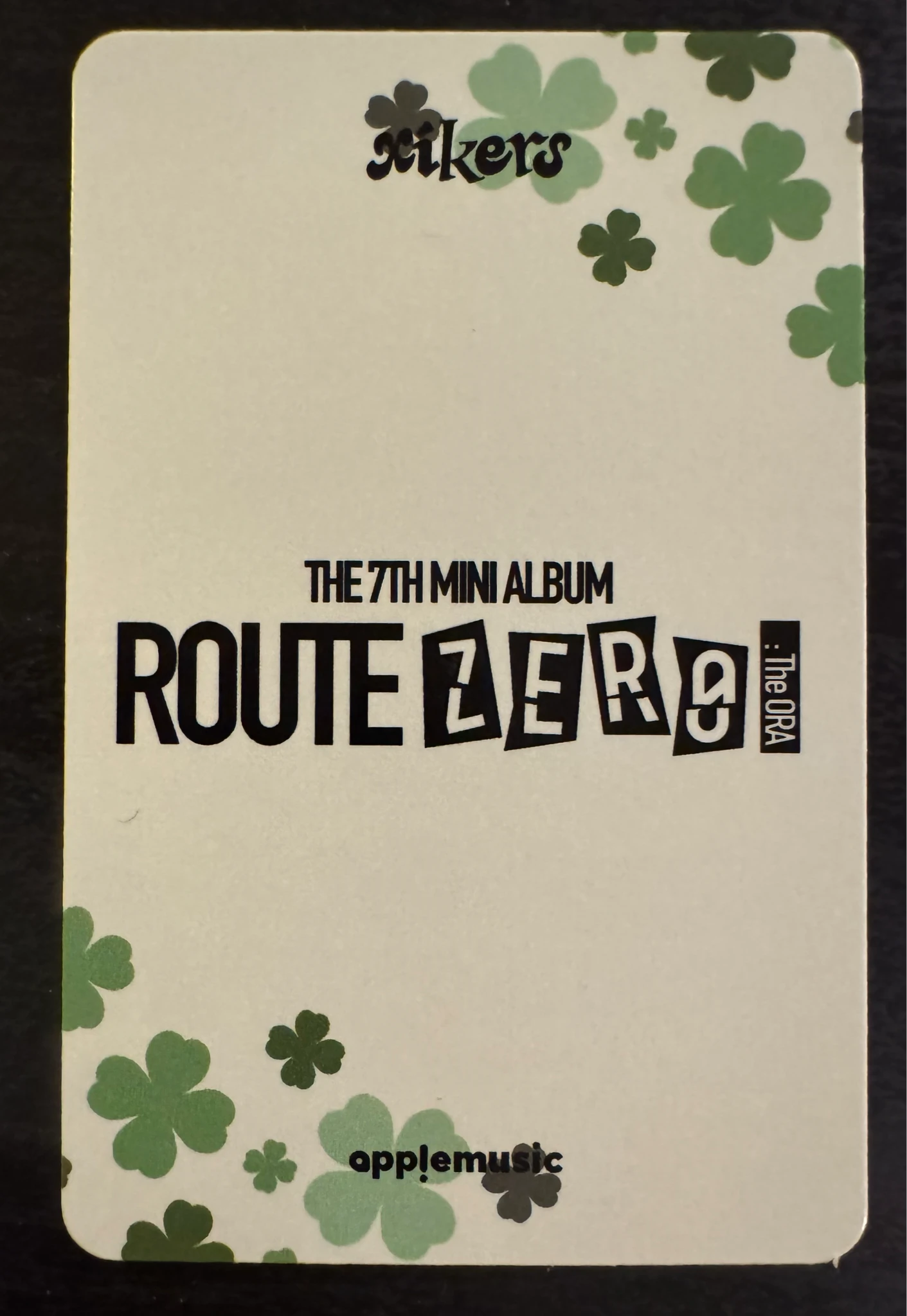 xikers Hyunwoo xikers - Hyunwoo - ROUTE ZERO: The ORA Album apple music pob (pre-order benefit) listing photo 2
