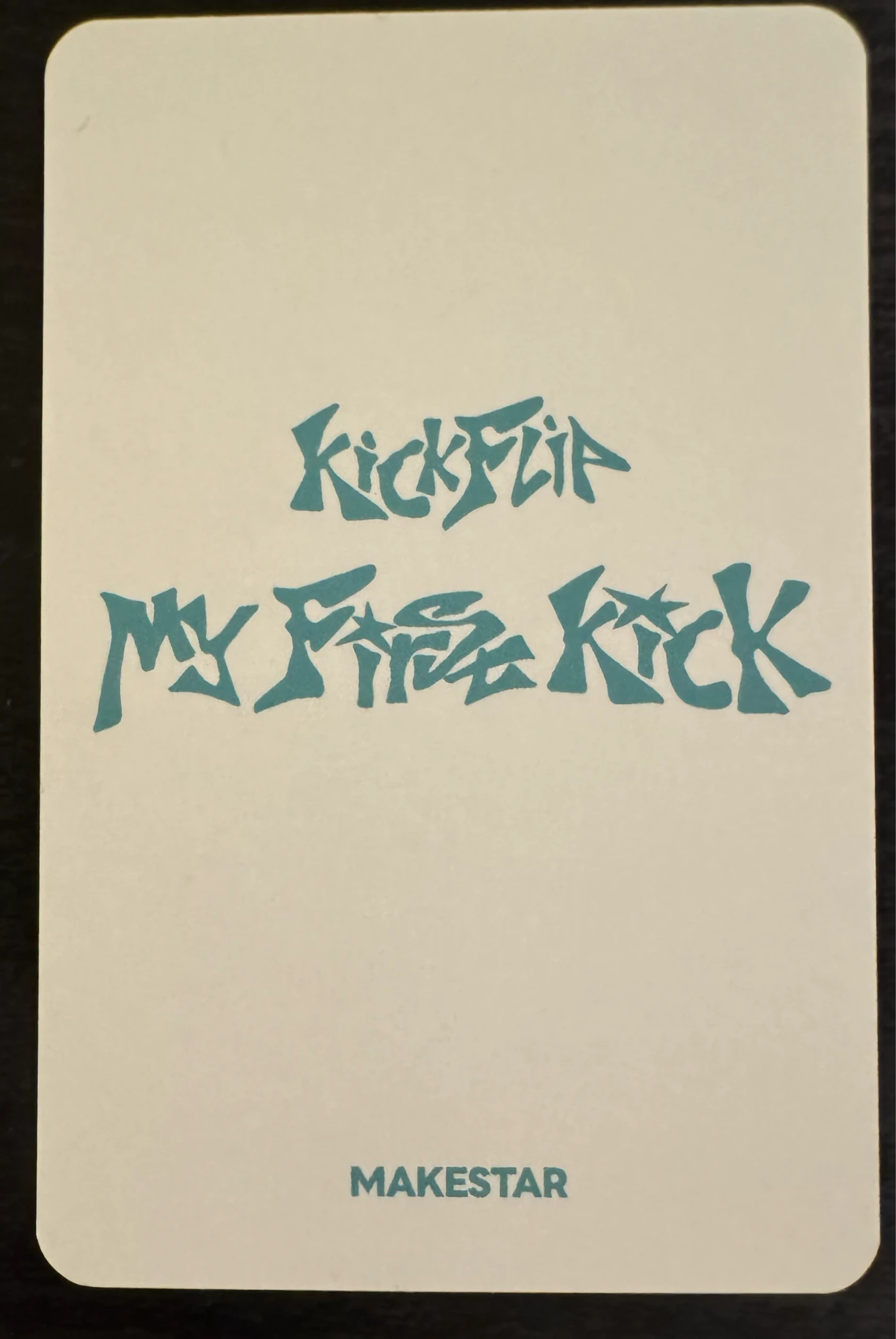 KickFlip Minje KickFlip - Minje - My First Kick Album makestar pob (pre-order benefit) listing photo 2