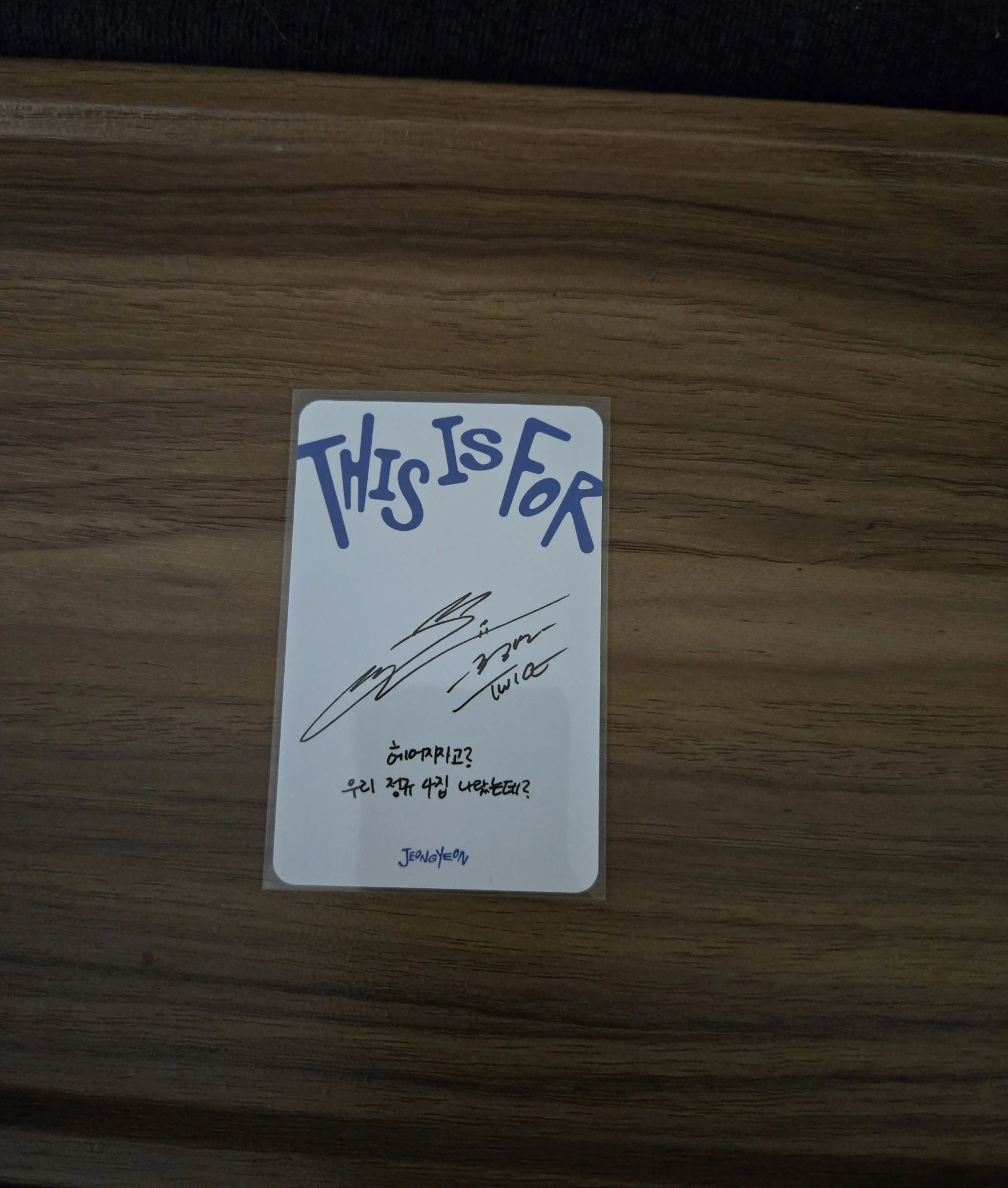 TWICE Jeongyeon TWICE-Jeongyeon-Album-this is for listing photo 2