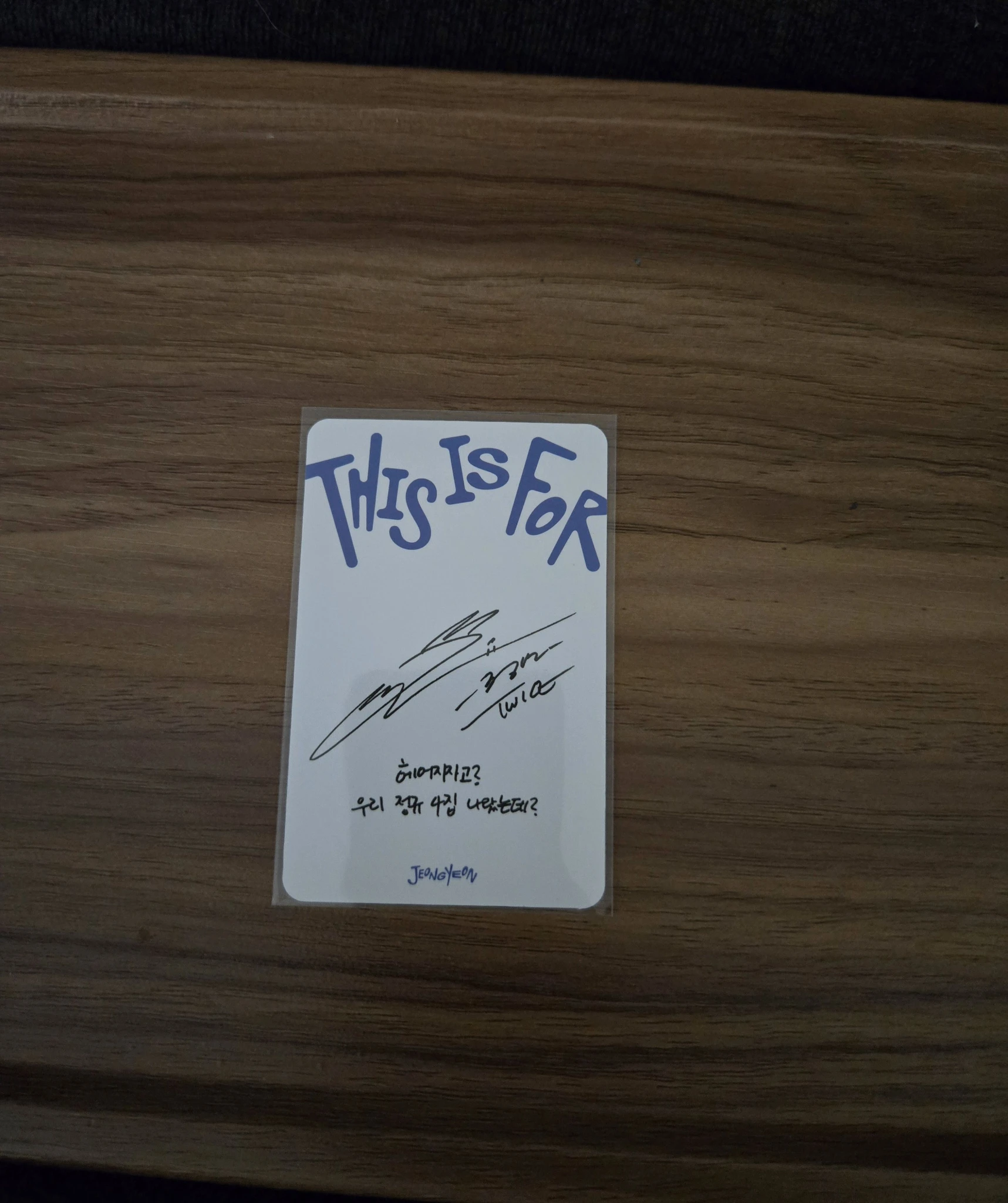 TWICE Jeongyeon TWICE-Jeongyeon-Album-this is for listing photo 2